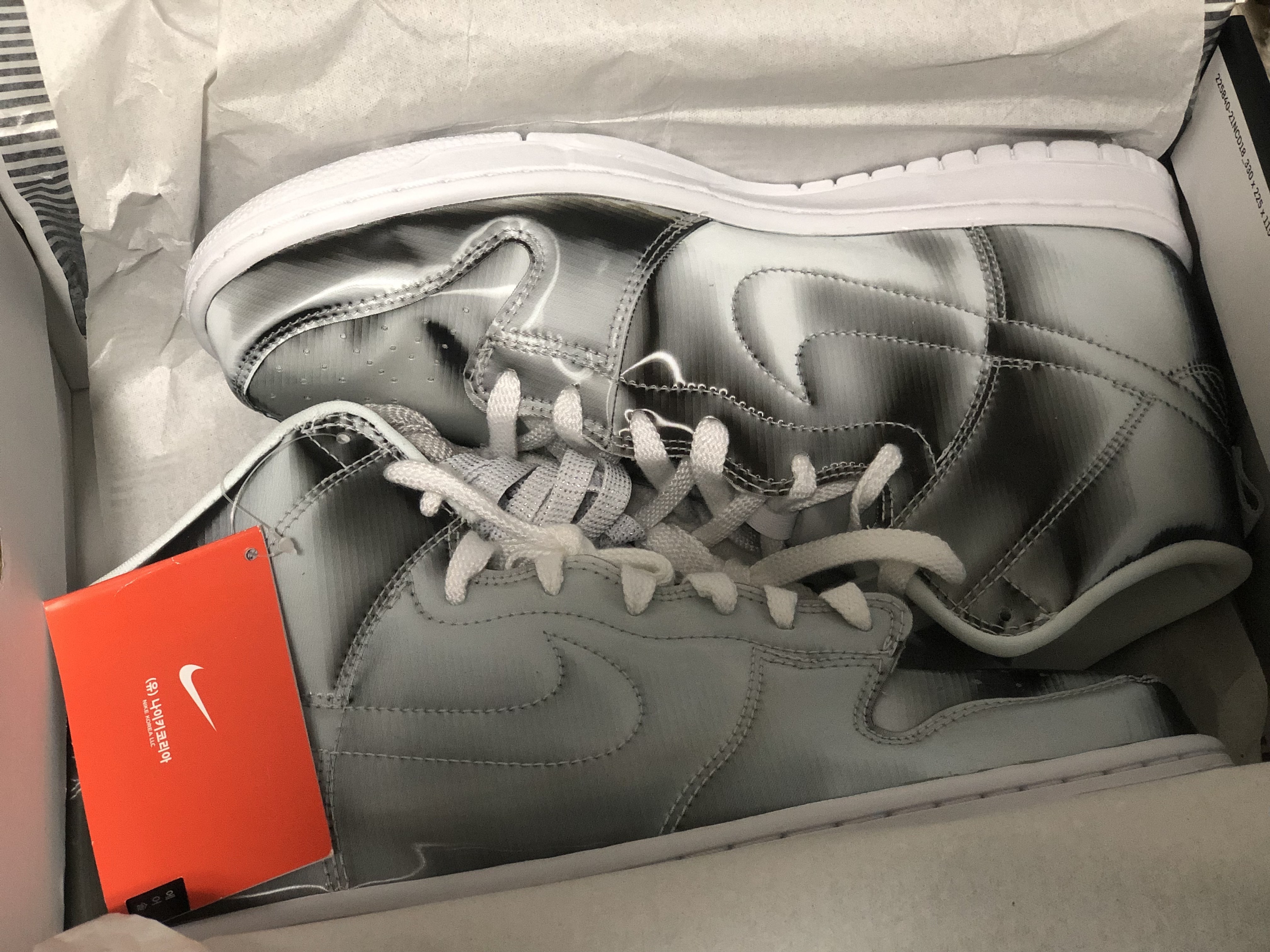 Nike x Clot Dunk High Flux 착용 스타일 - 5