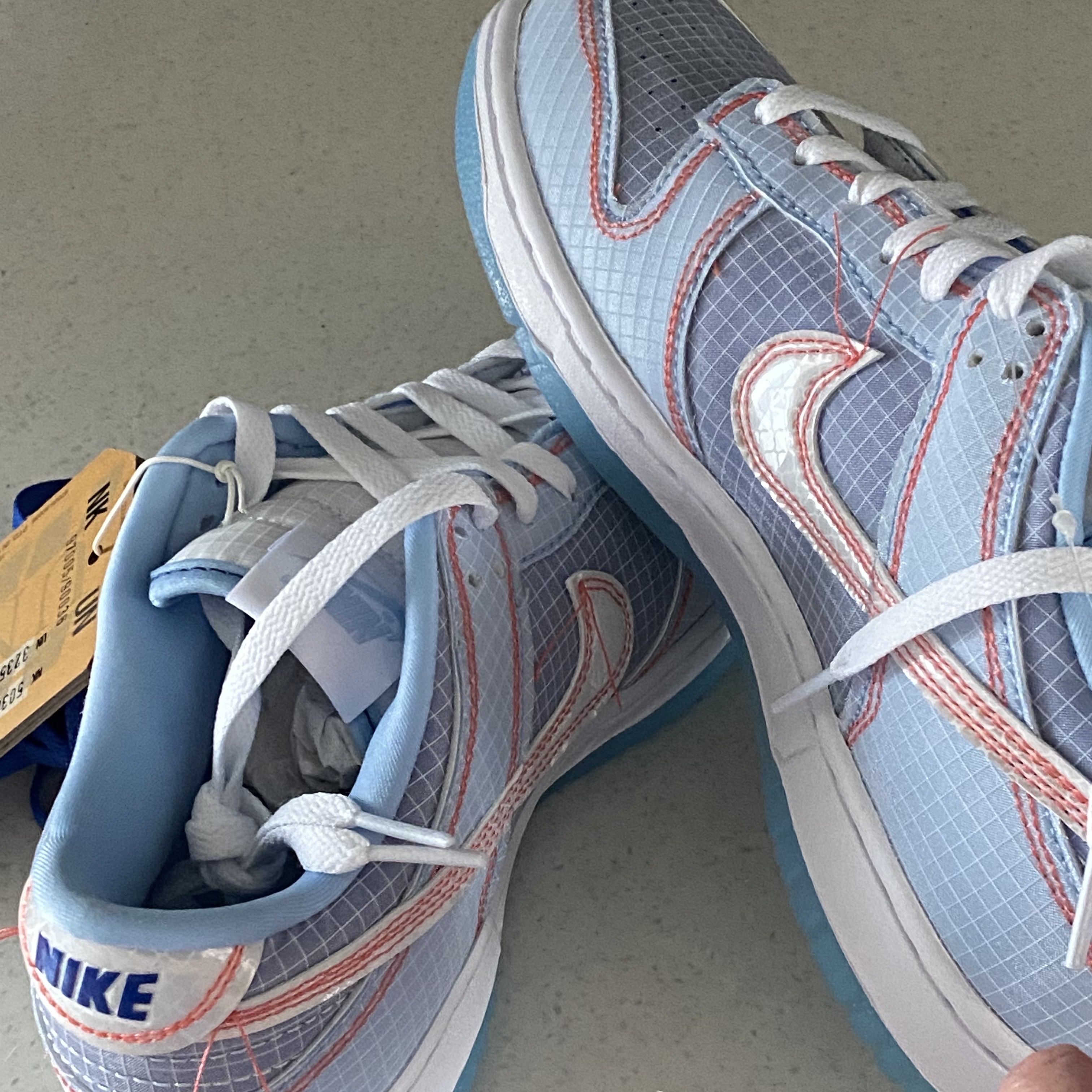 Nike x Union Dunk Low Passport Pack Argon 착용 스타일 - 1