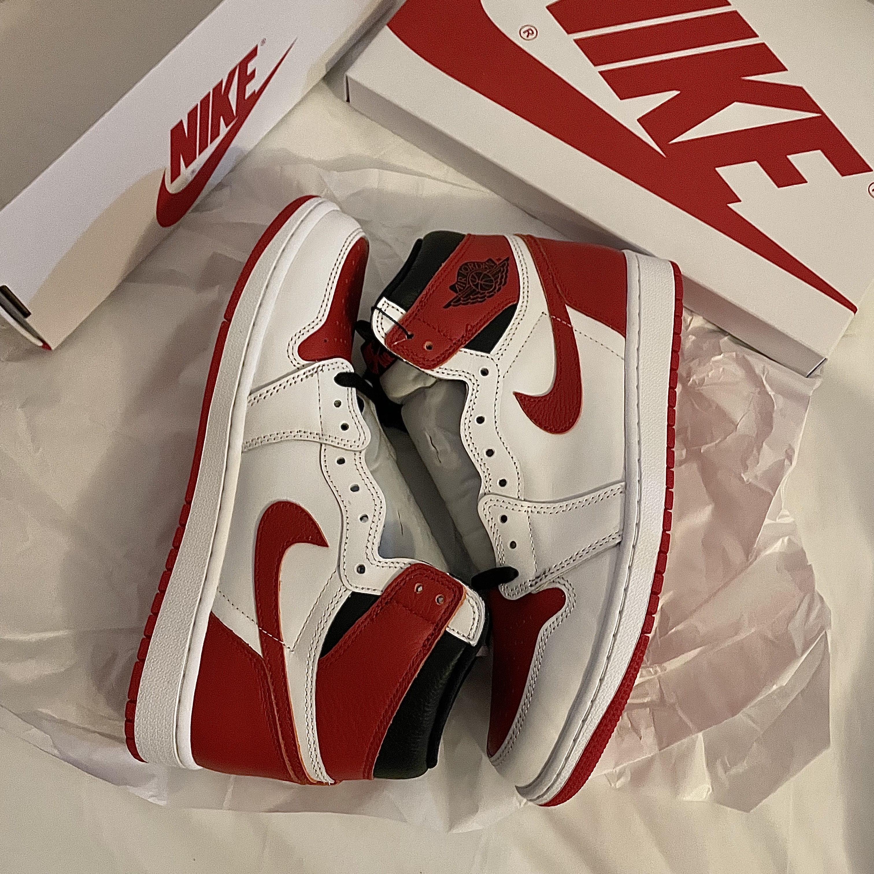 Jordan 1 Retro High OG Heritage 착용 스타일