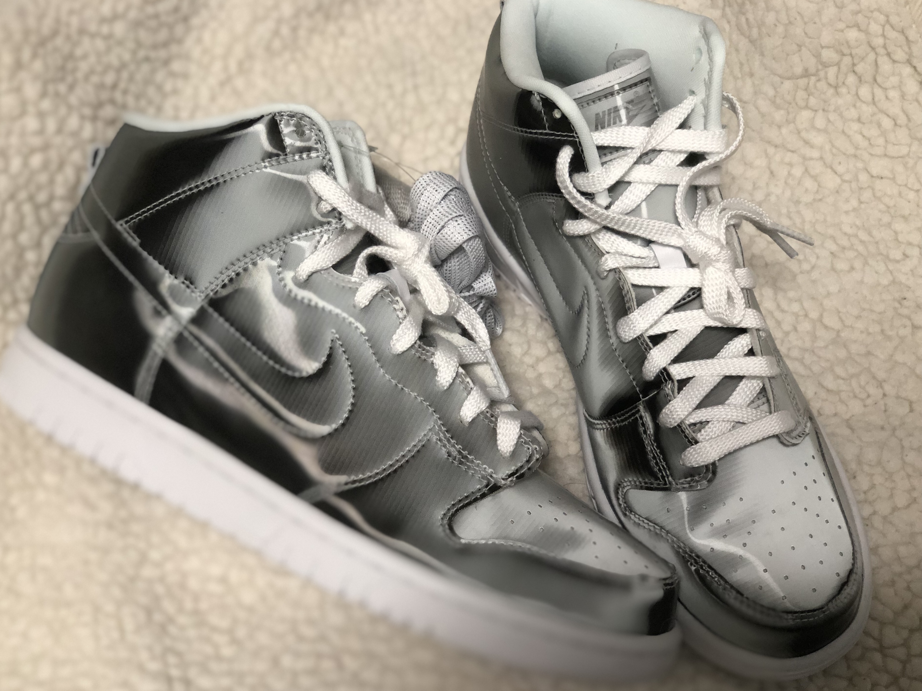 Nike x Clot Dunk High Flux 착용 스타일 - 4