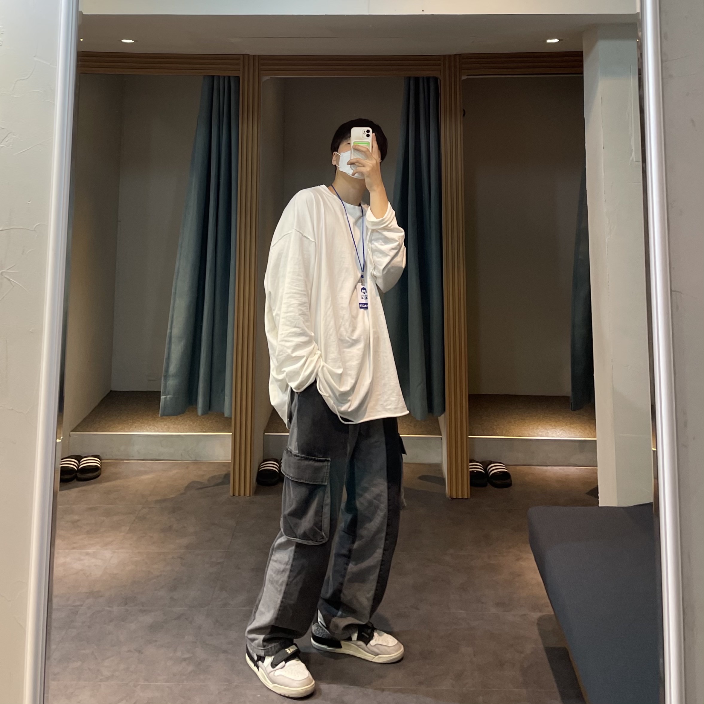 Jordan Legacy 312 Low Tech Grey 착용 스타일