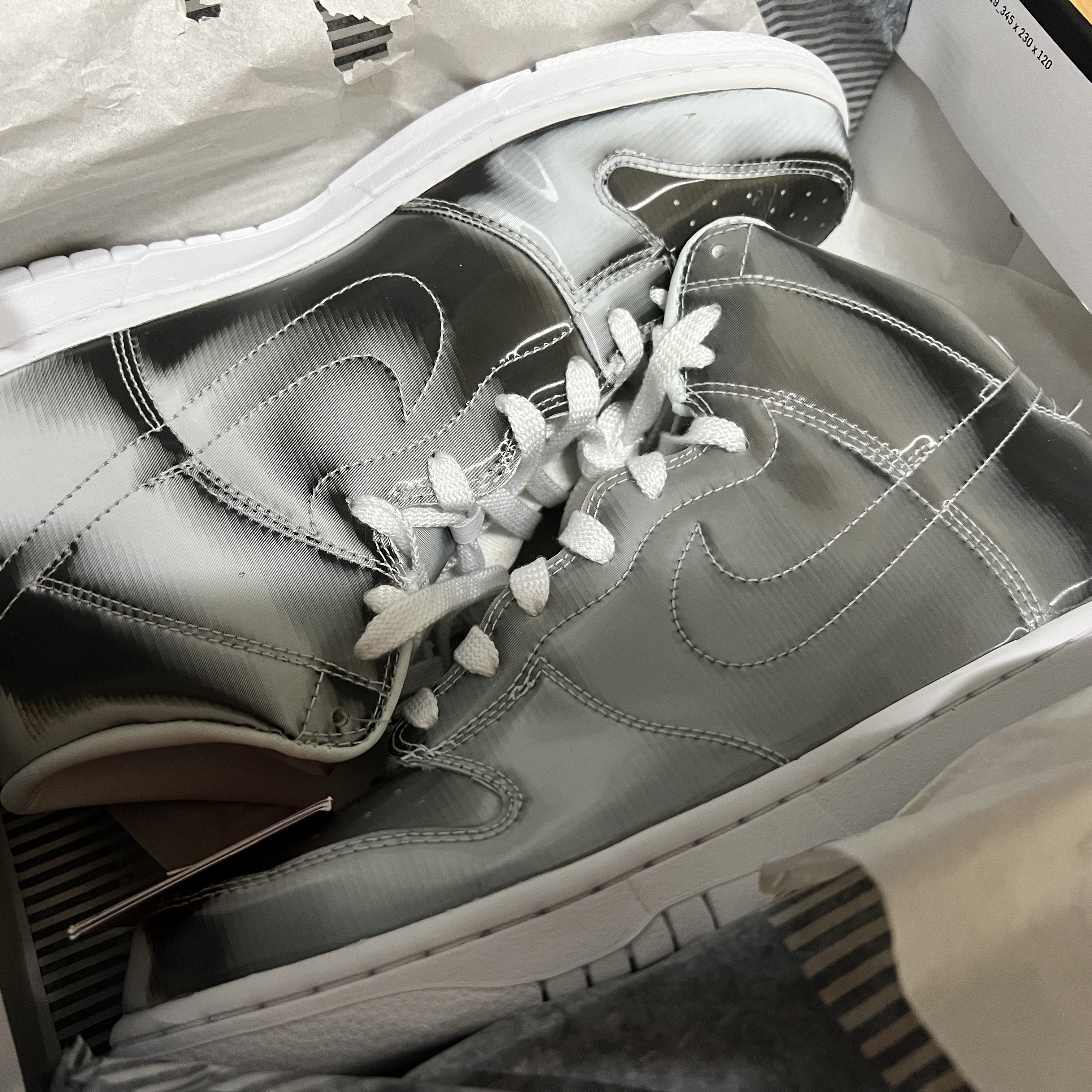 Nike x Clot Dunk High Flux 착용 스타일 - 1