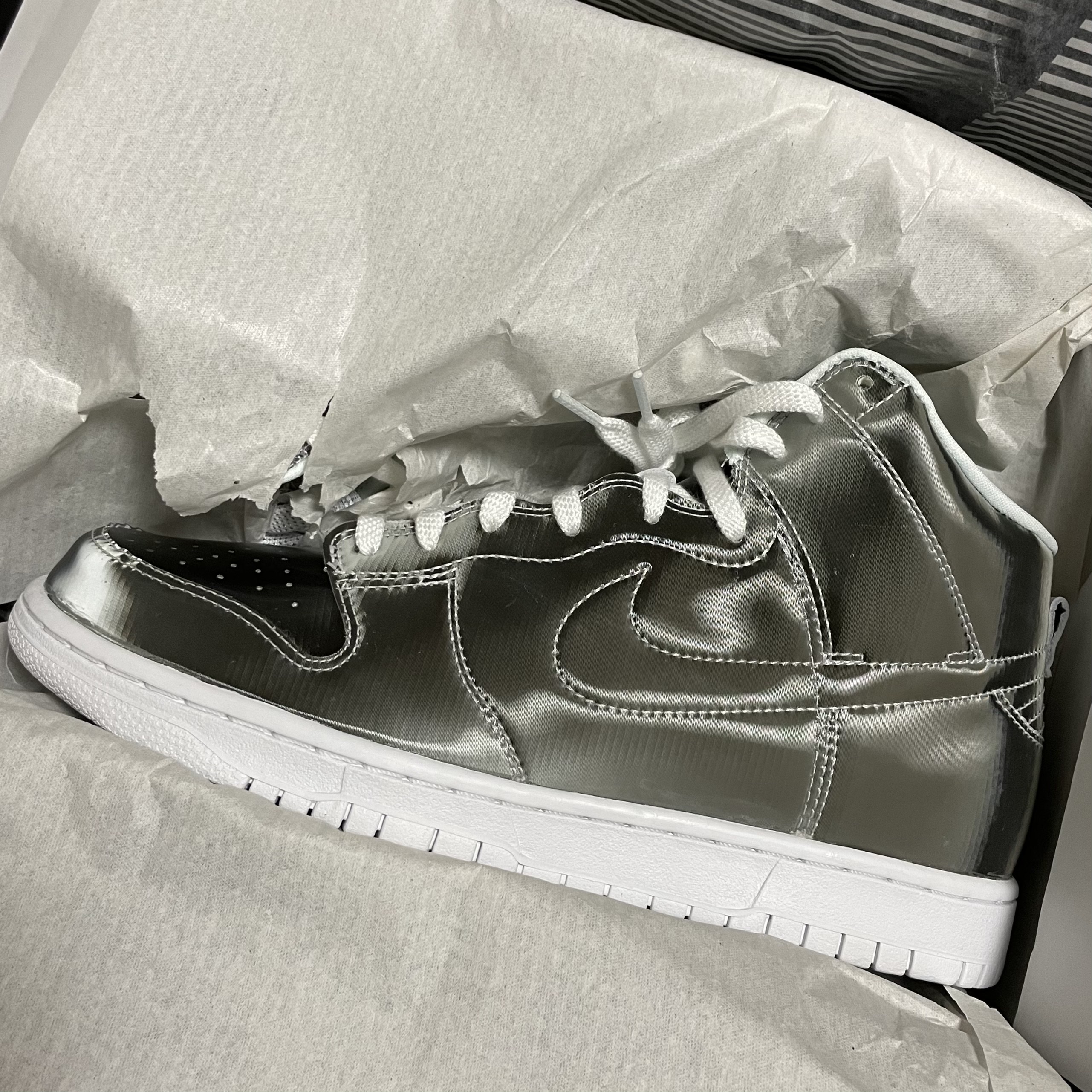 Nike x Clot Dunk High Flux 착용 스타일 - 1