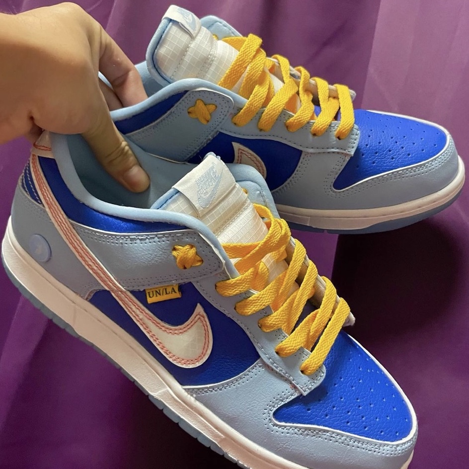 Nike x Union Dunk Low Passport Pack Argon 착용 스타일