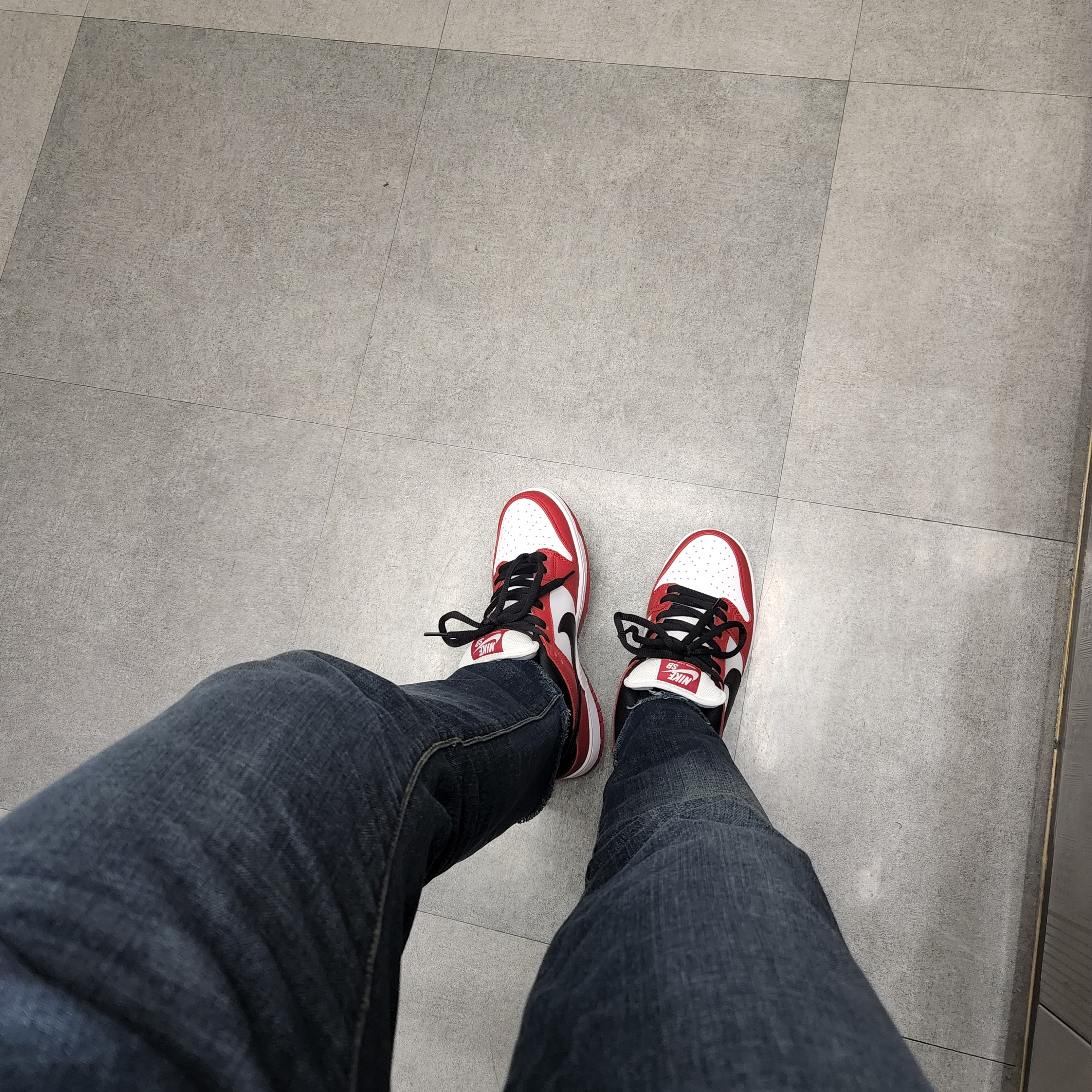 Nike SB Dunk Low Pro Chicago 착용 스타일