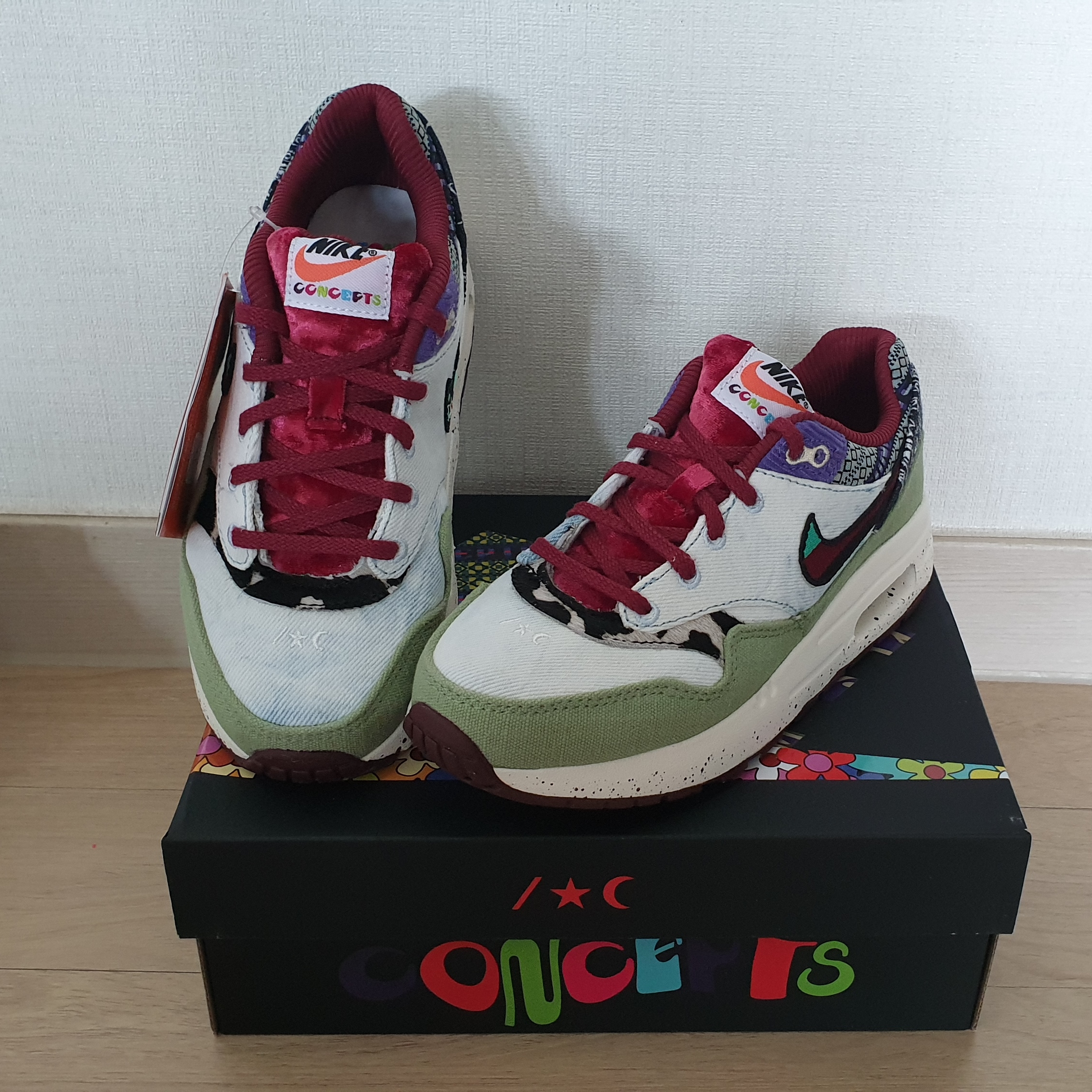 (PS) Nike x Concepts Air Max 1 SP Mellow 착용 스타일 - 2