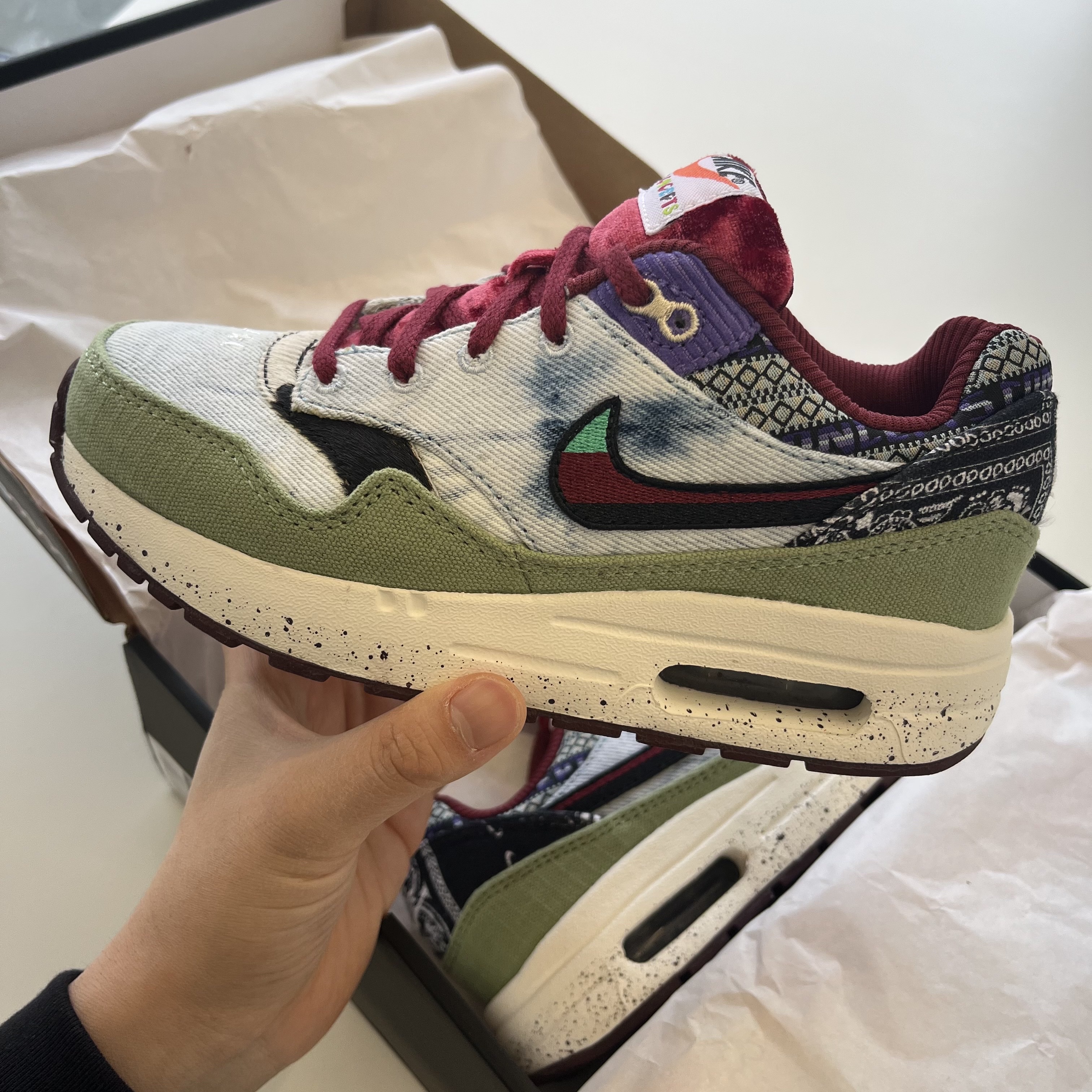 (PS) Nike x Concepts Air Max 1 SP Mellow 착용 스타일 - 2