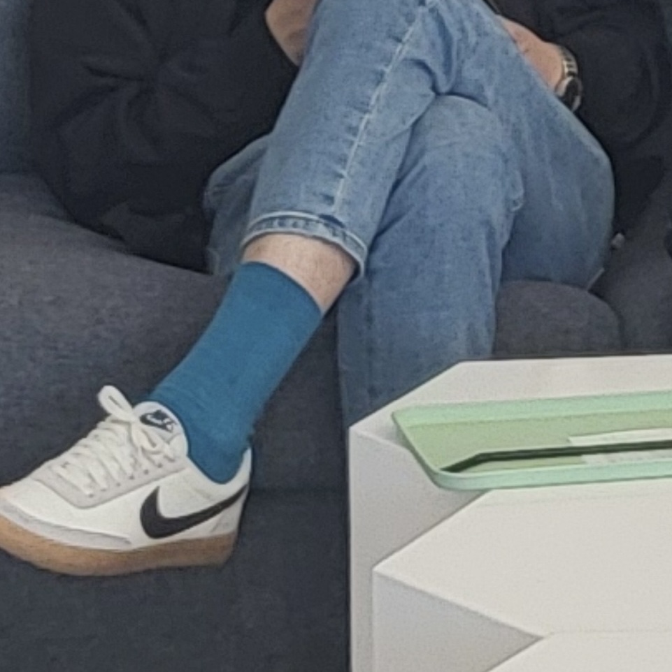 Nike x J.Crew Killshot 2 Sail Midnight Navy 착용 스타일