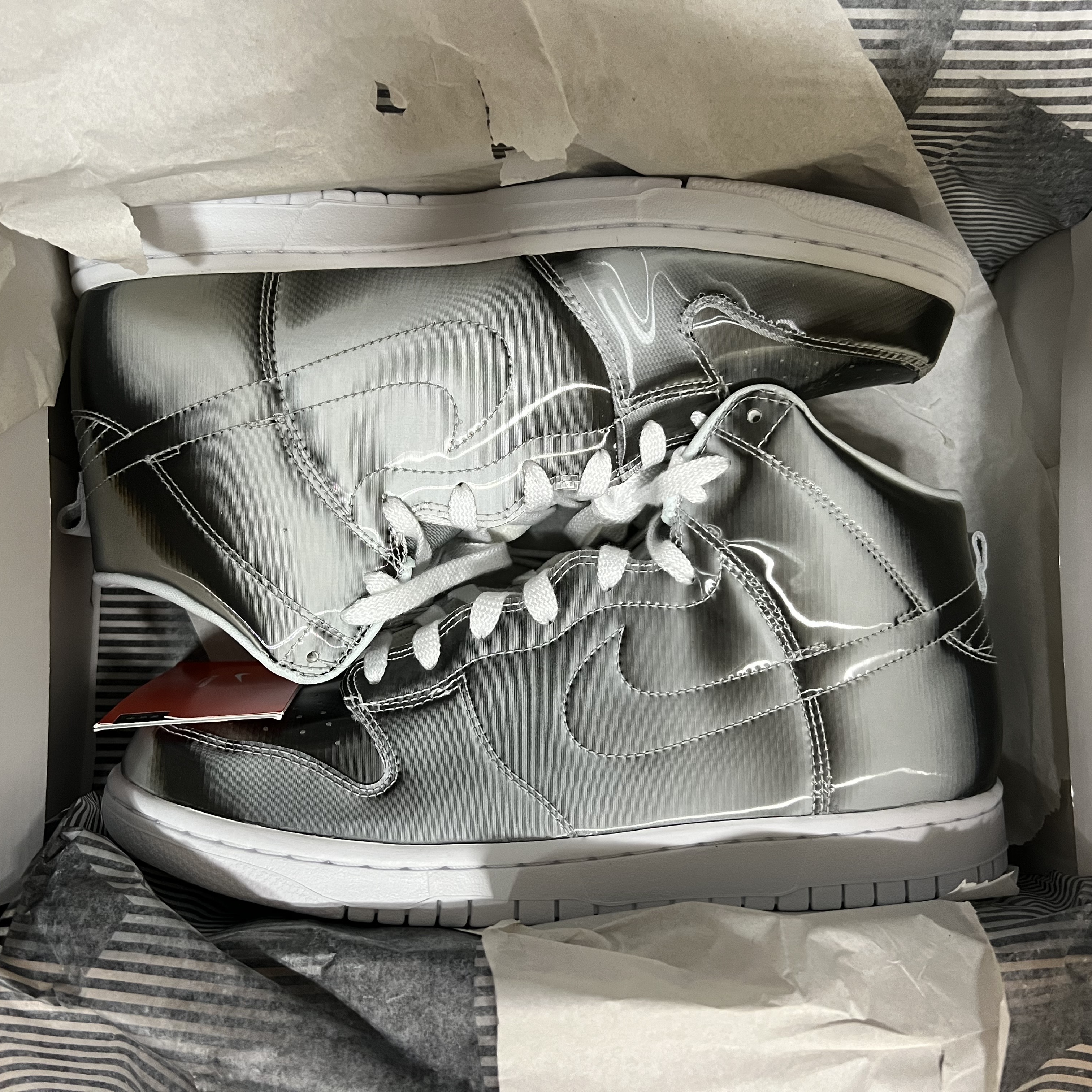 Nike x Clot Dunk High Flux 착용 스타일 - 4