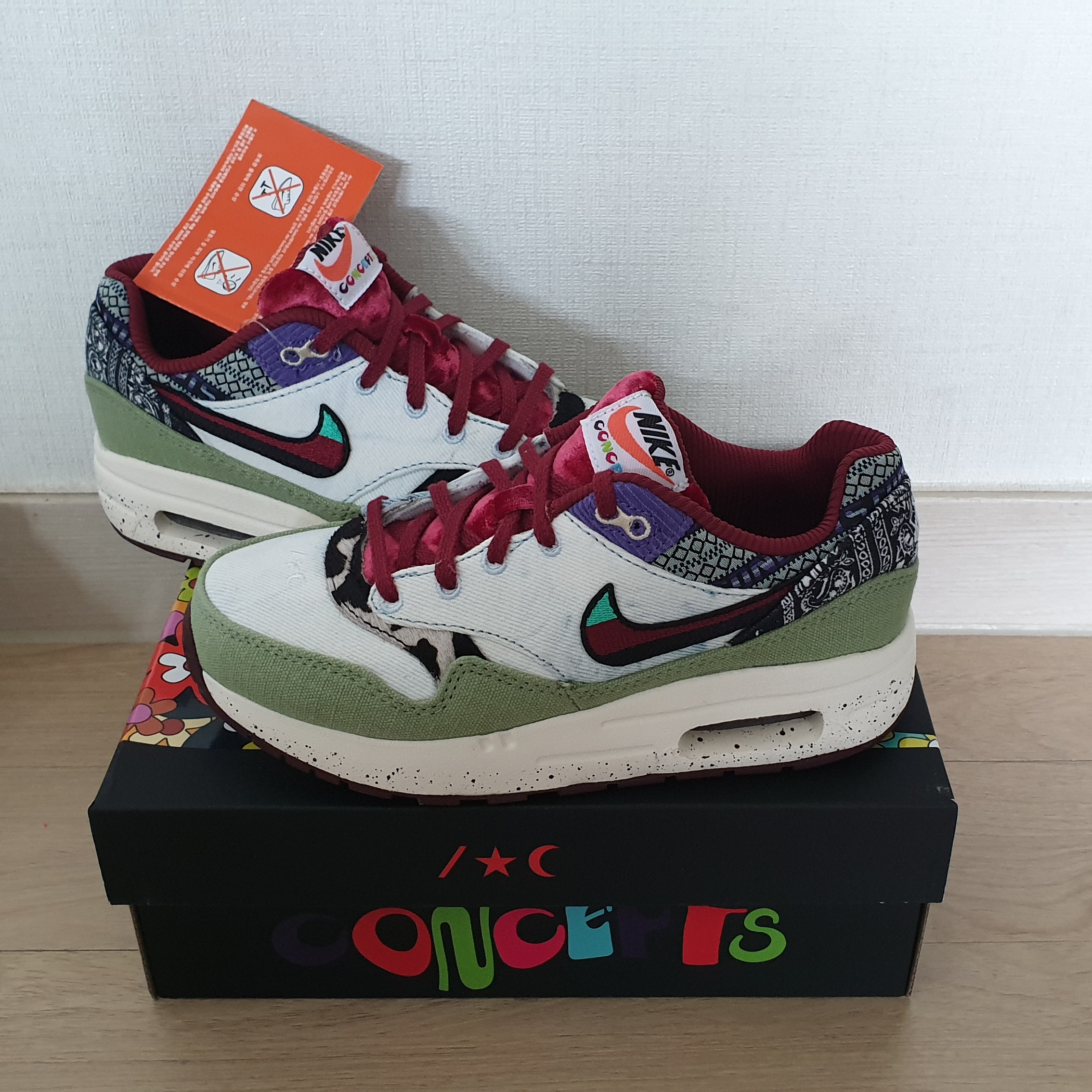 (PS) Nike x Concepts Air Max 1 SP Mellow 착용 스타일 - 1