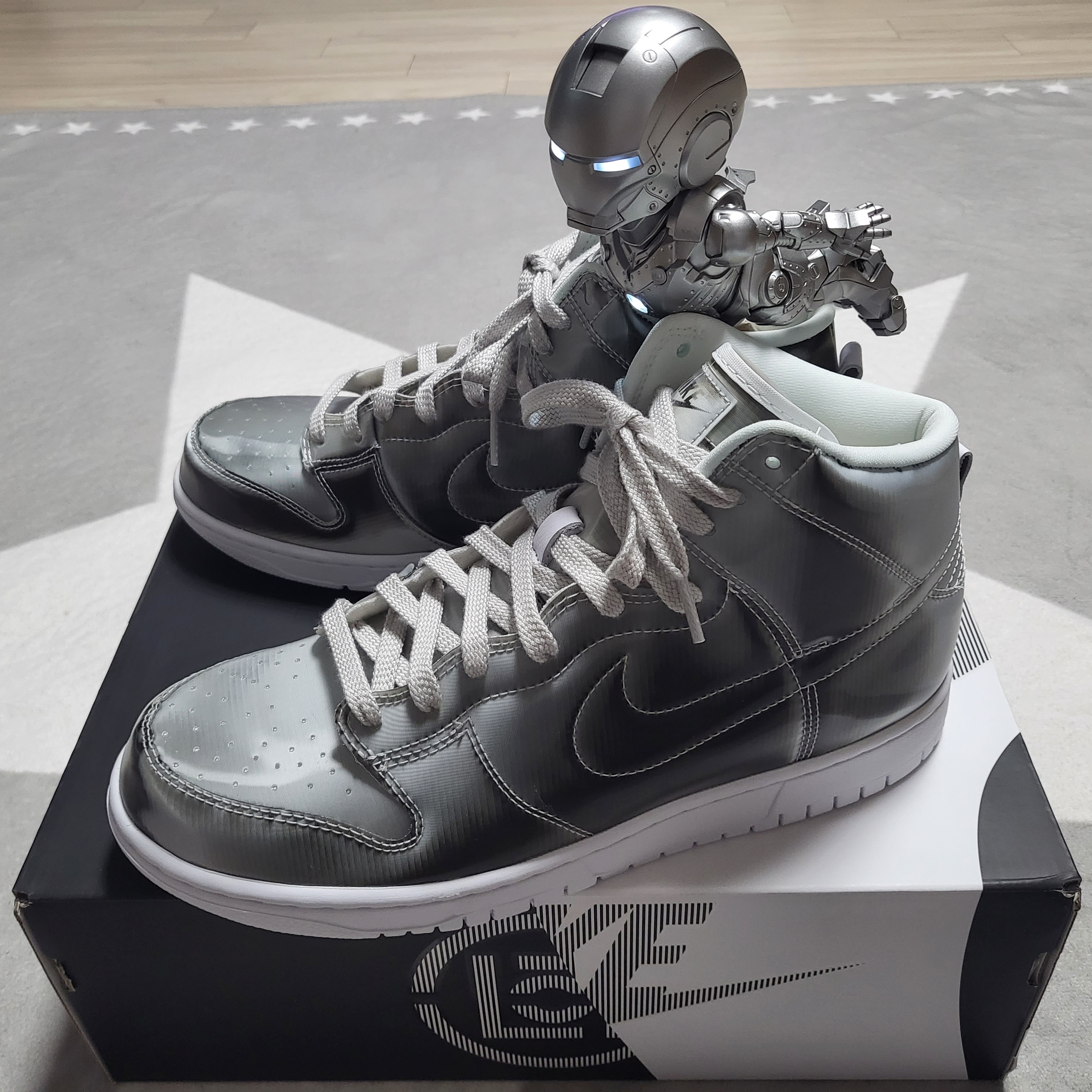 Nike x Clot Dunk High Flux 착용 스타일