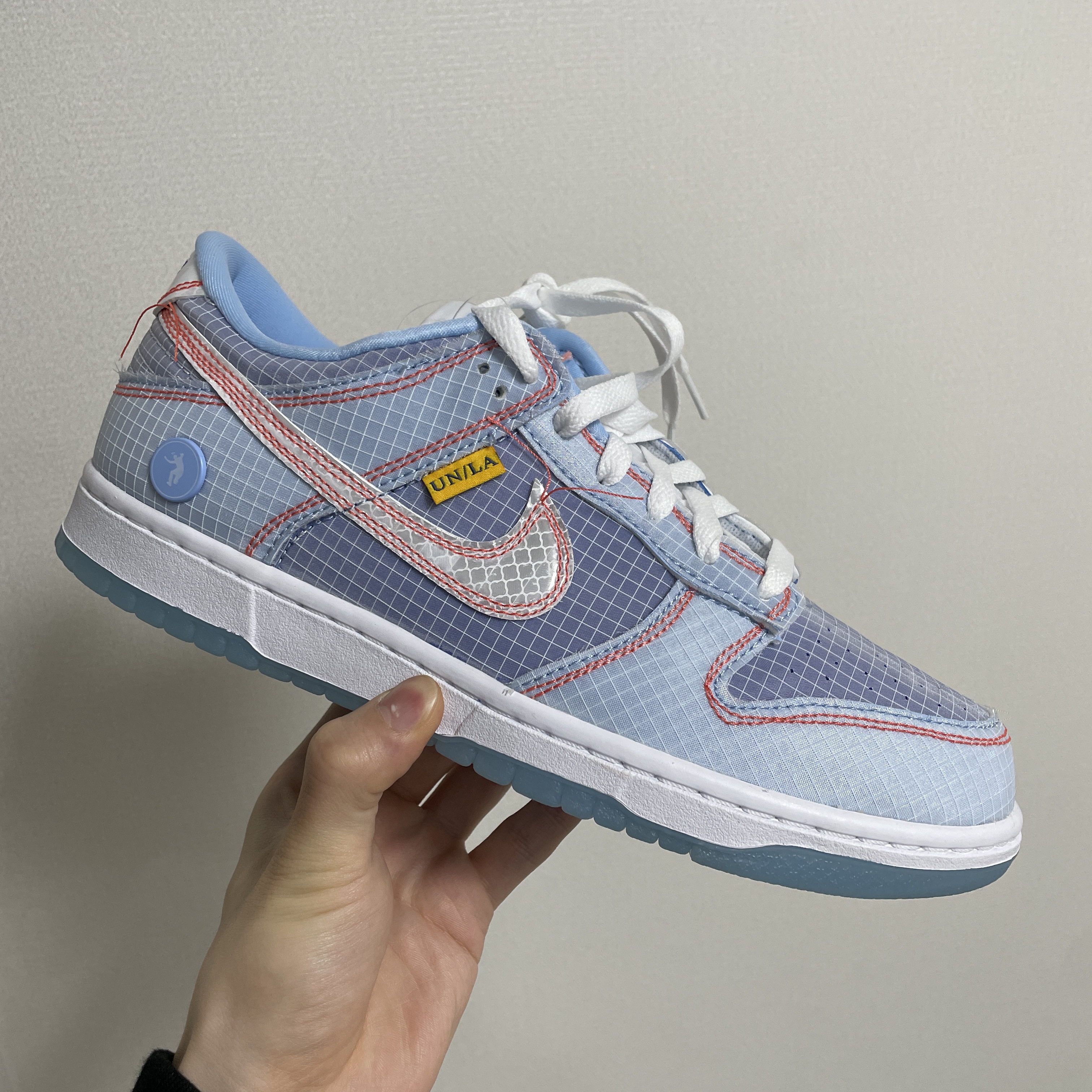 Nike x Union Dunk Low Passport Pack Argon 착용 스타일 - 2