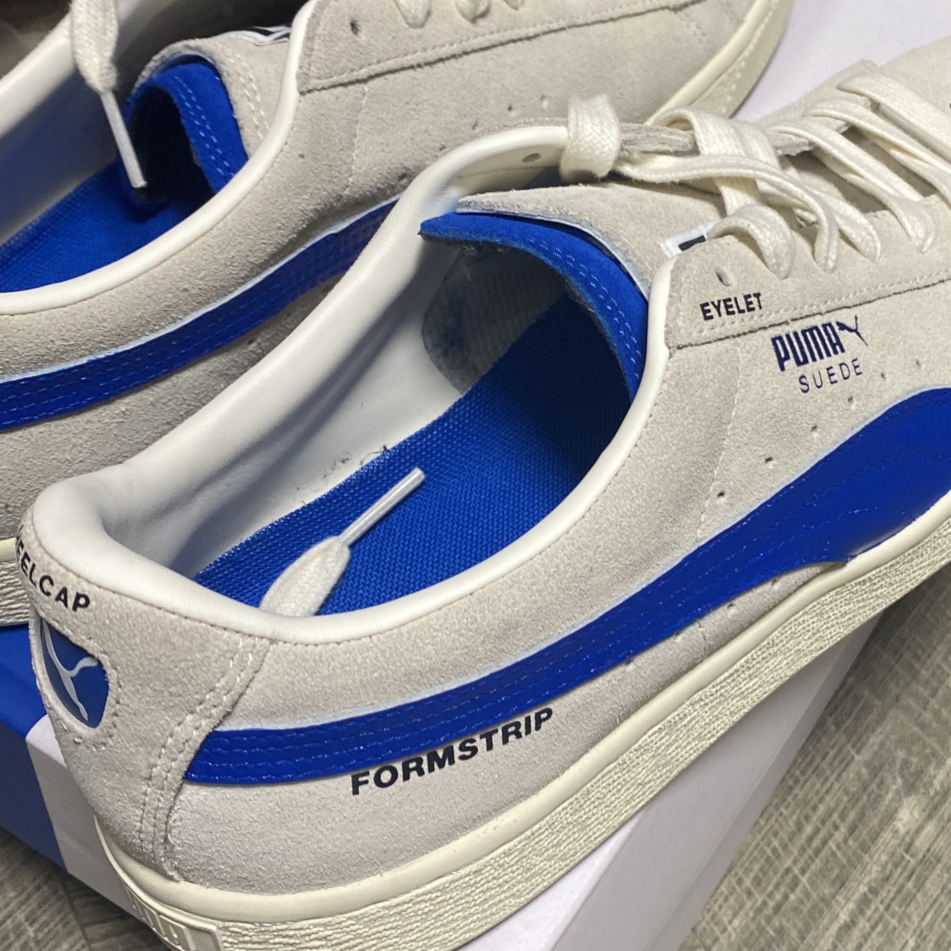Puma x Ader Error Suede Whisper White 착용 스타일