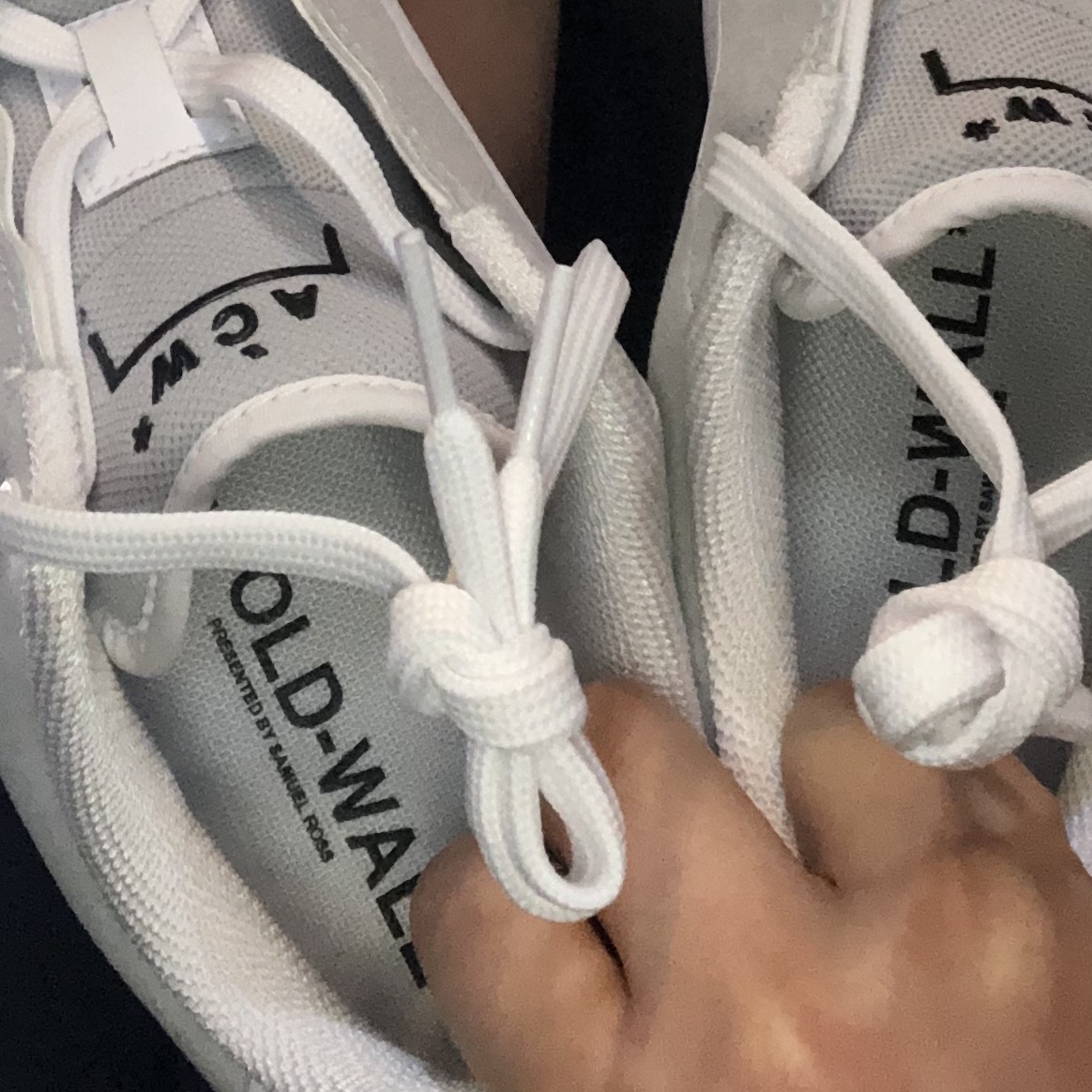 Nike x A-Cold-Wall Air Force 1 Low White 착용 스타일 - 2