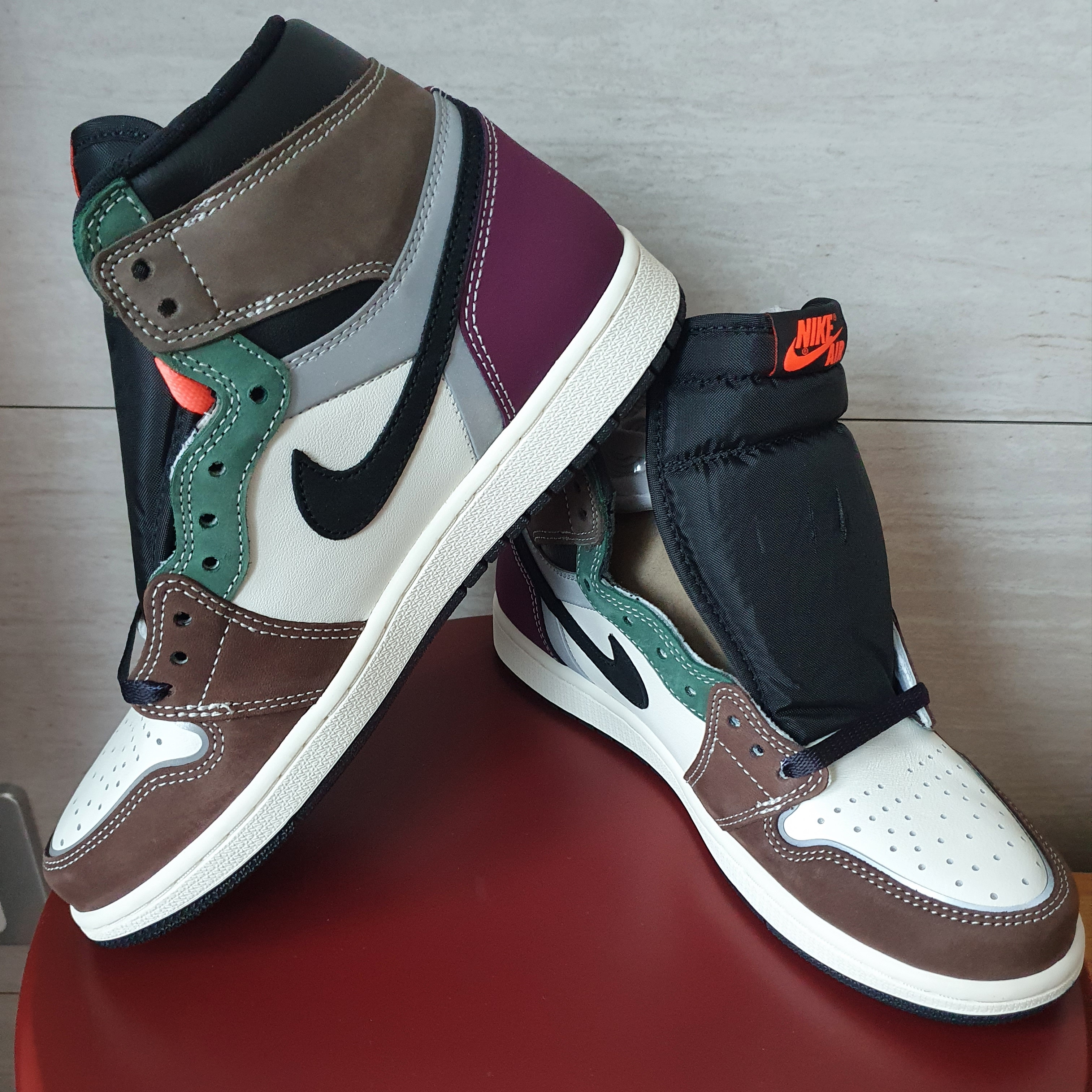 Jordan 1 Retro High OG Craft 착용 스타일 - 1