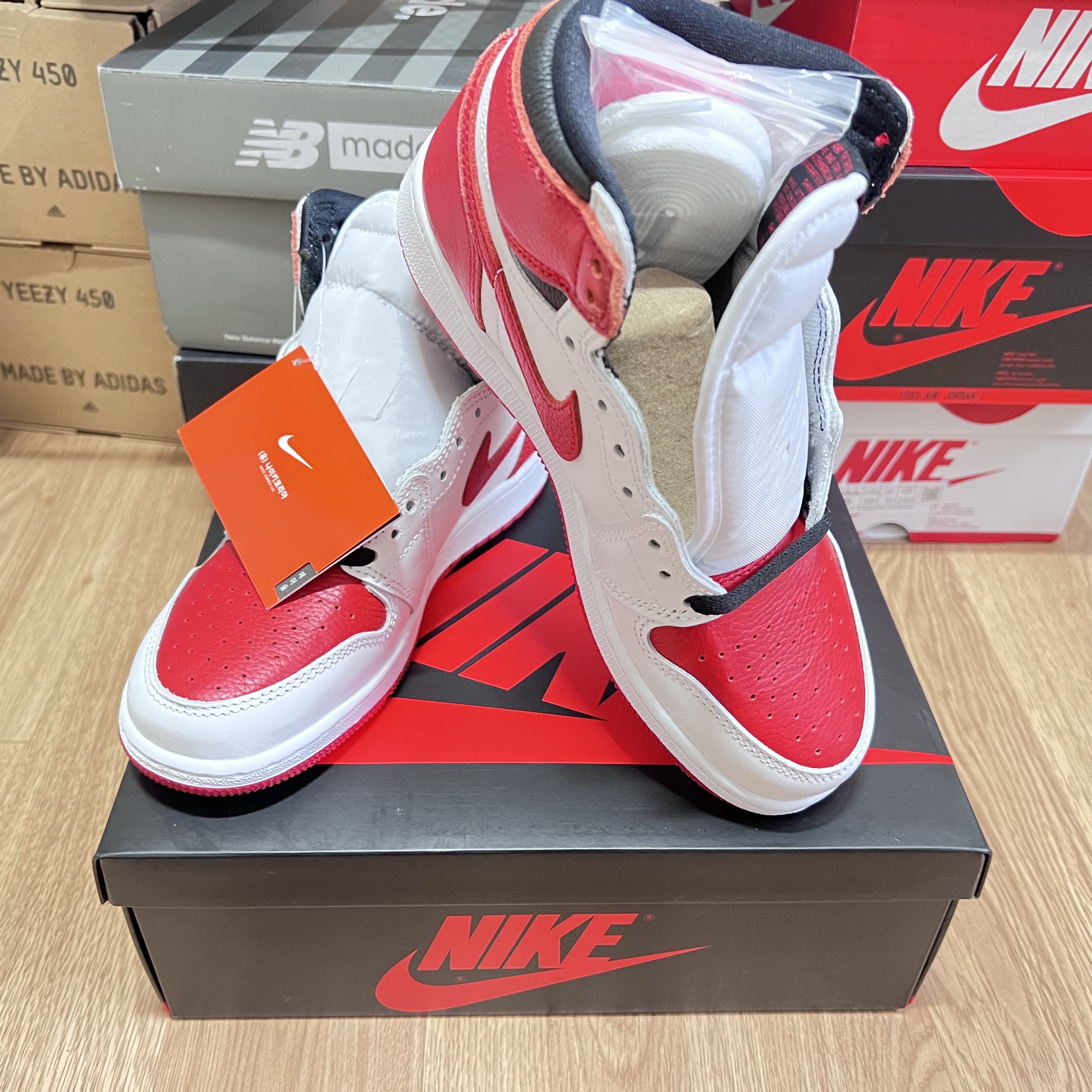 (GS) Jordan 1 Retro High OG Heritage 착용 스타일