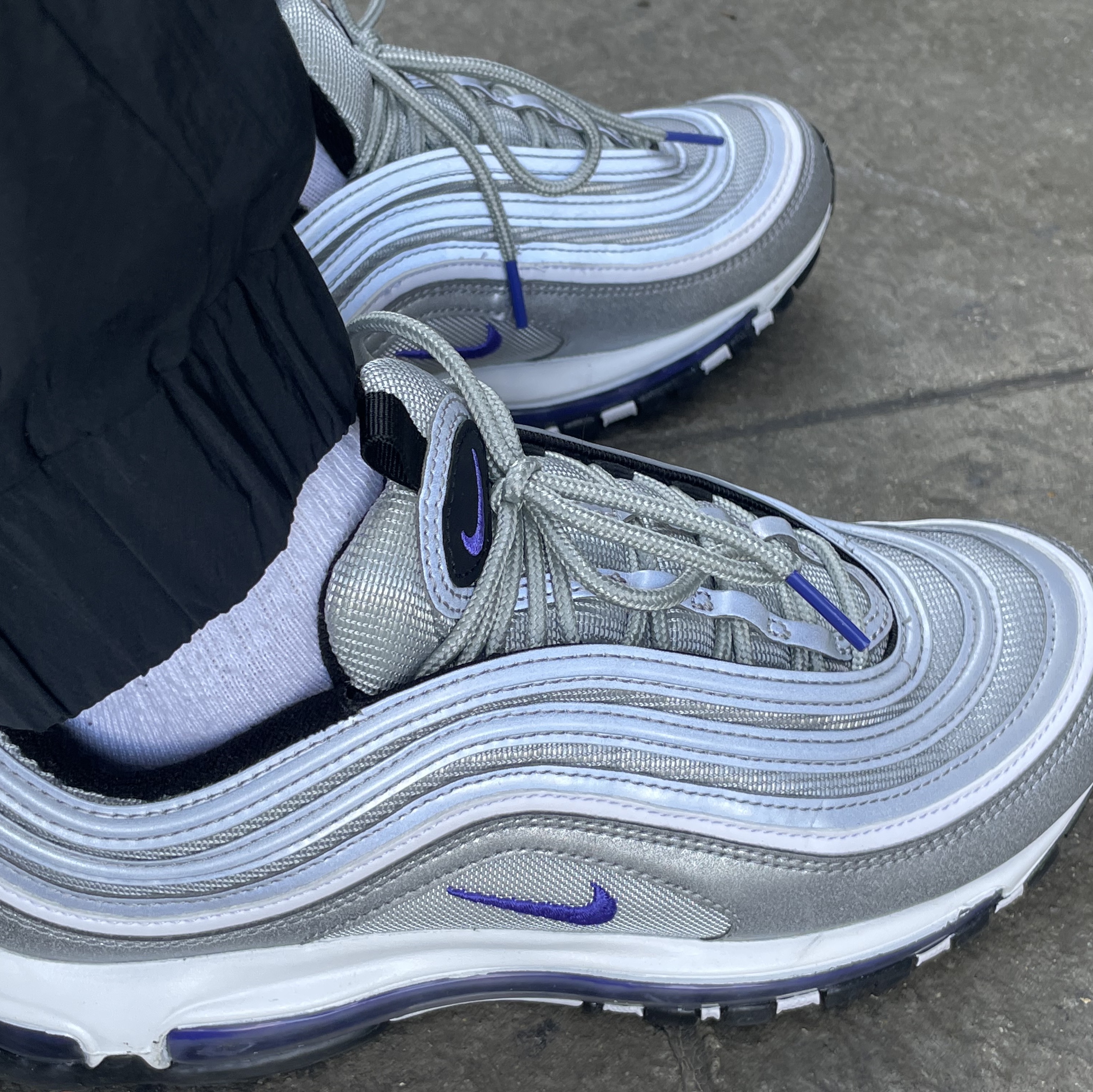 Nike Air Max 97 Persian Violet 착용 스타일 - 1