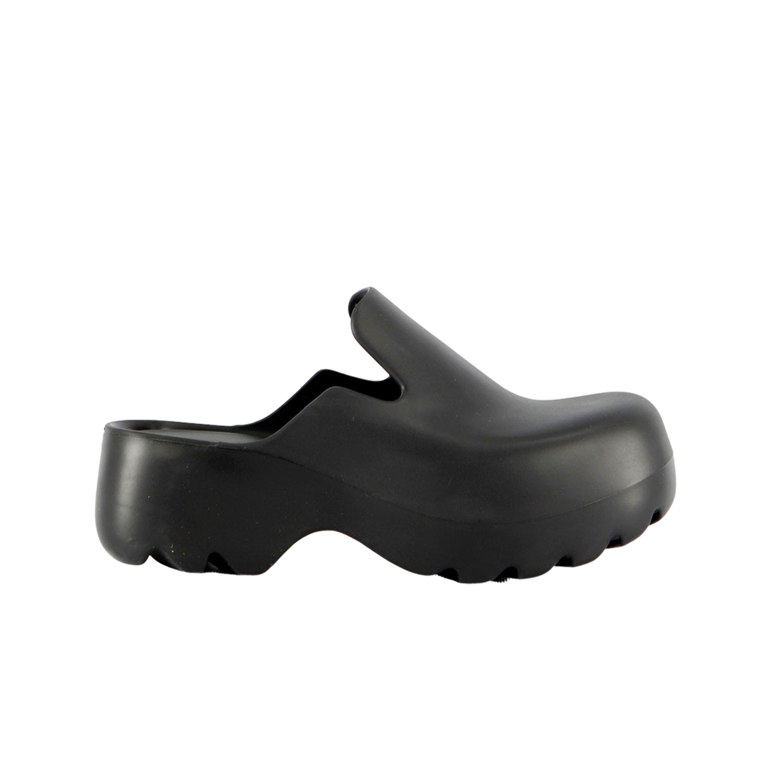 보테가 베네타 러버 플래쉬 클로그 블랙 | Bottega Veneta | KREAM