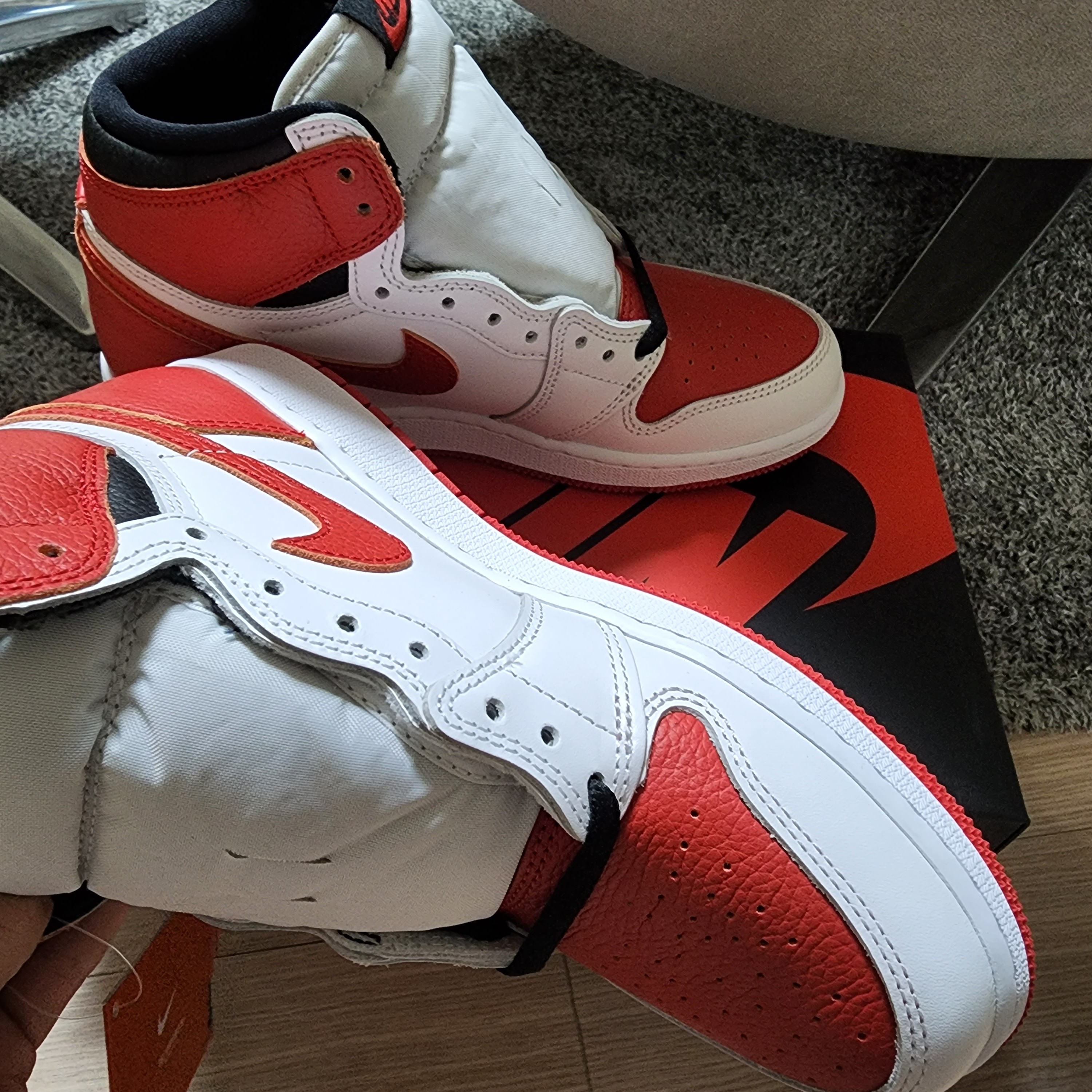 Jordan 1 Retro High OG Heritage 착용 스타일 - 2