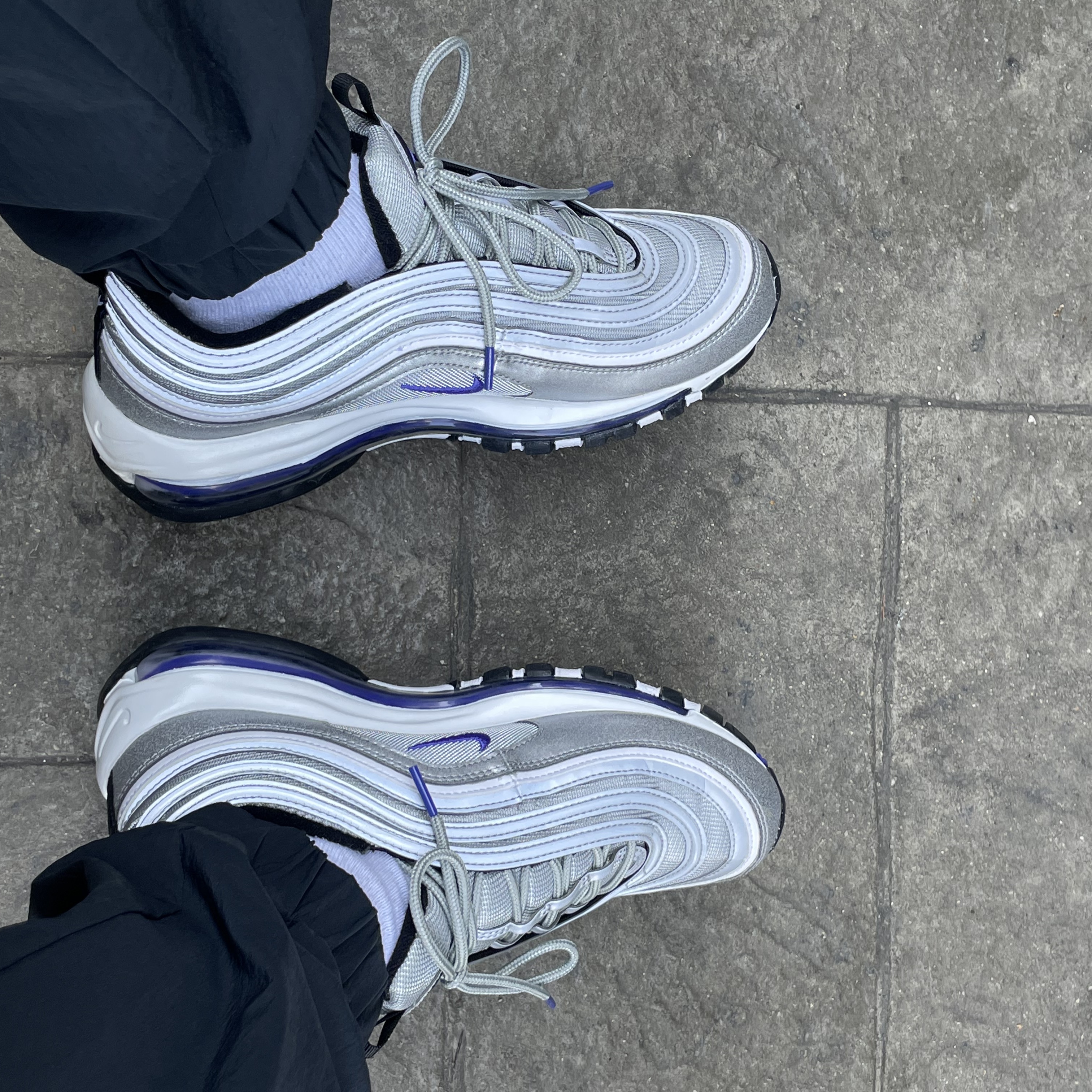 Nike Air Max 97 Persian Violet 착용 스타일 - 2