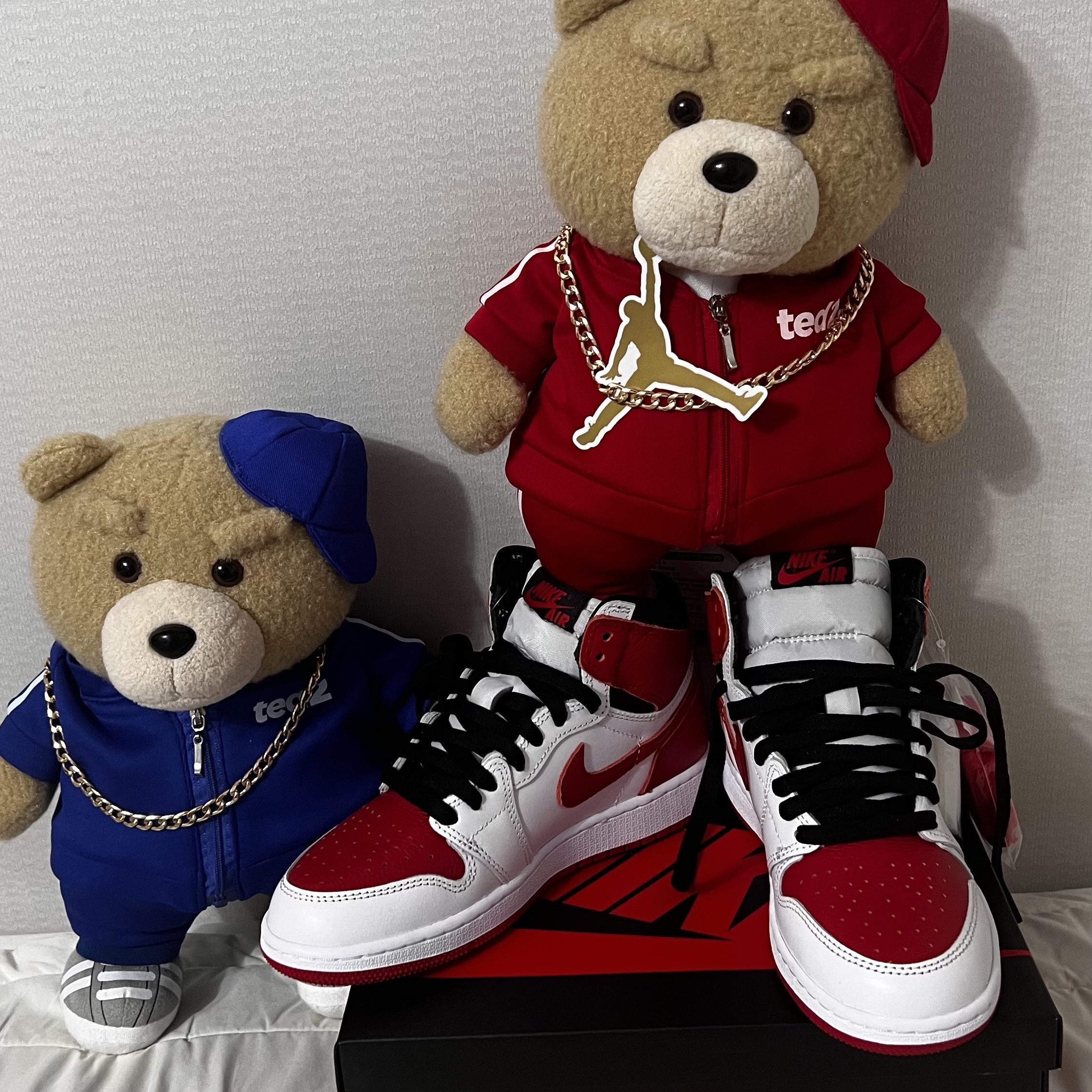 (GS) Jordan 1 Retro High OG Heritage 착용 스타일 - 4