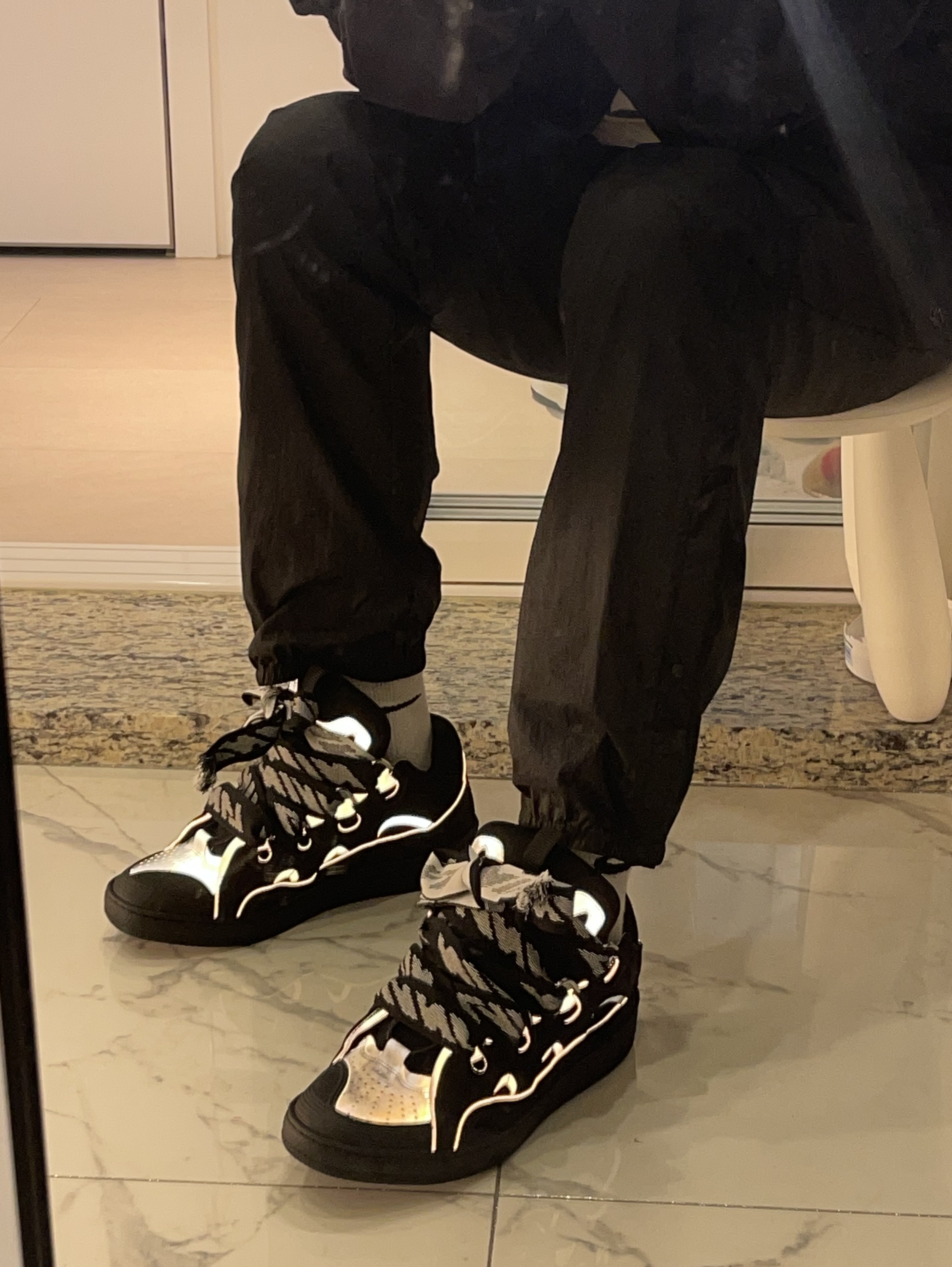 Jordan x Travis Scott x Fragment T-Shirt Sail (DJ0619-133), Jordan x Travis Scott x Fragment T-Shirt Sail (DJ0620-133) 착용 스타일 - 2