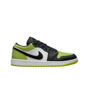 (W) Jordan 1 Low Vivid Green and Black