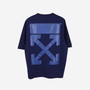 Off-White Rubber Arrow Skate Over S/S T-Shirt Blue