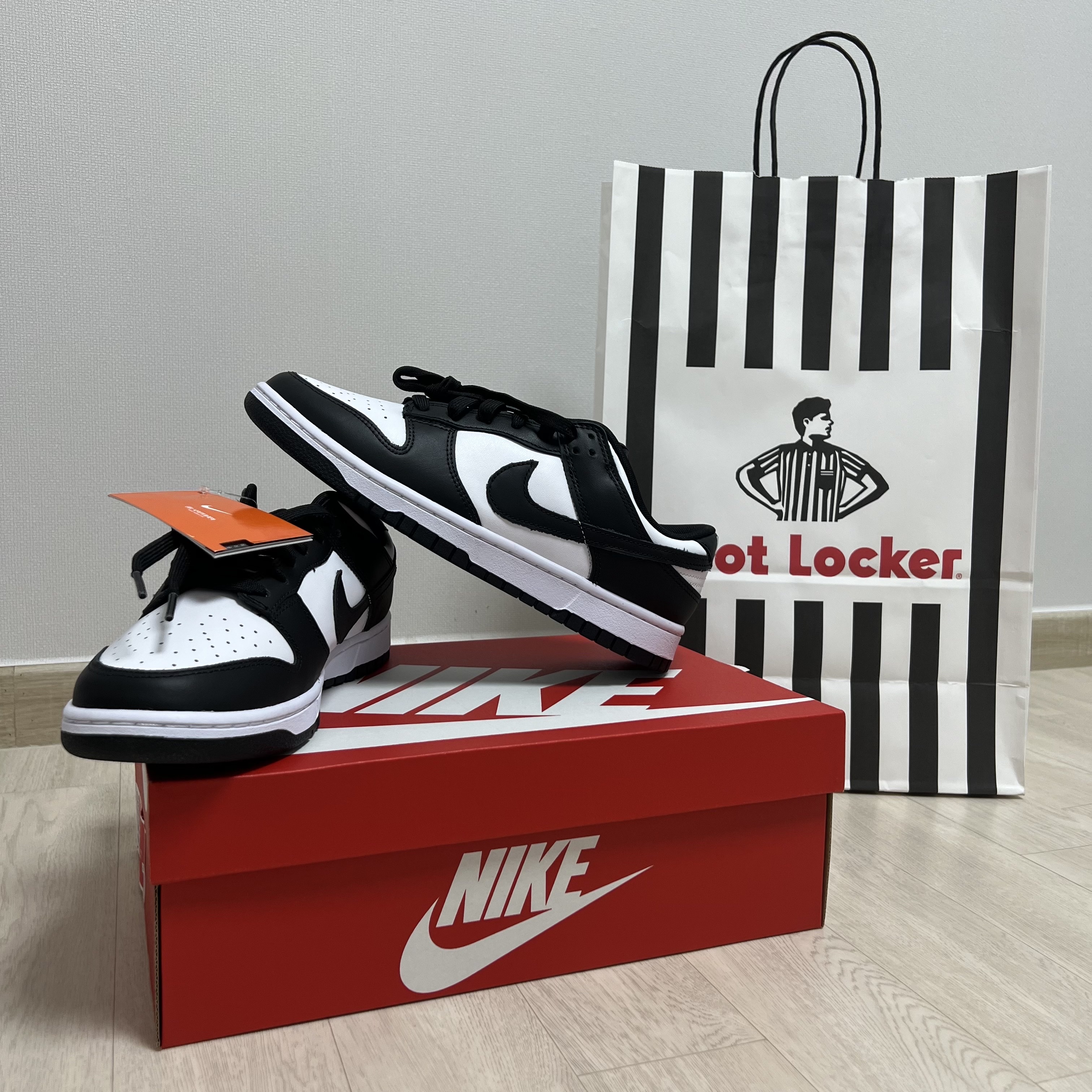 Nike Dunk Low Retro Black 착용 스타일