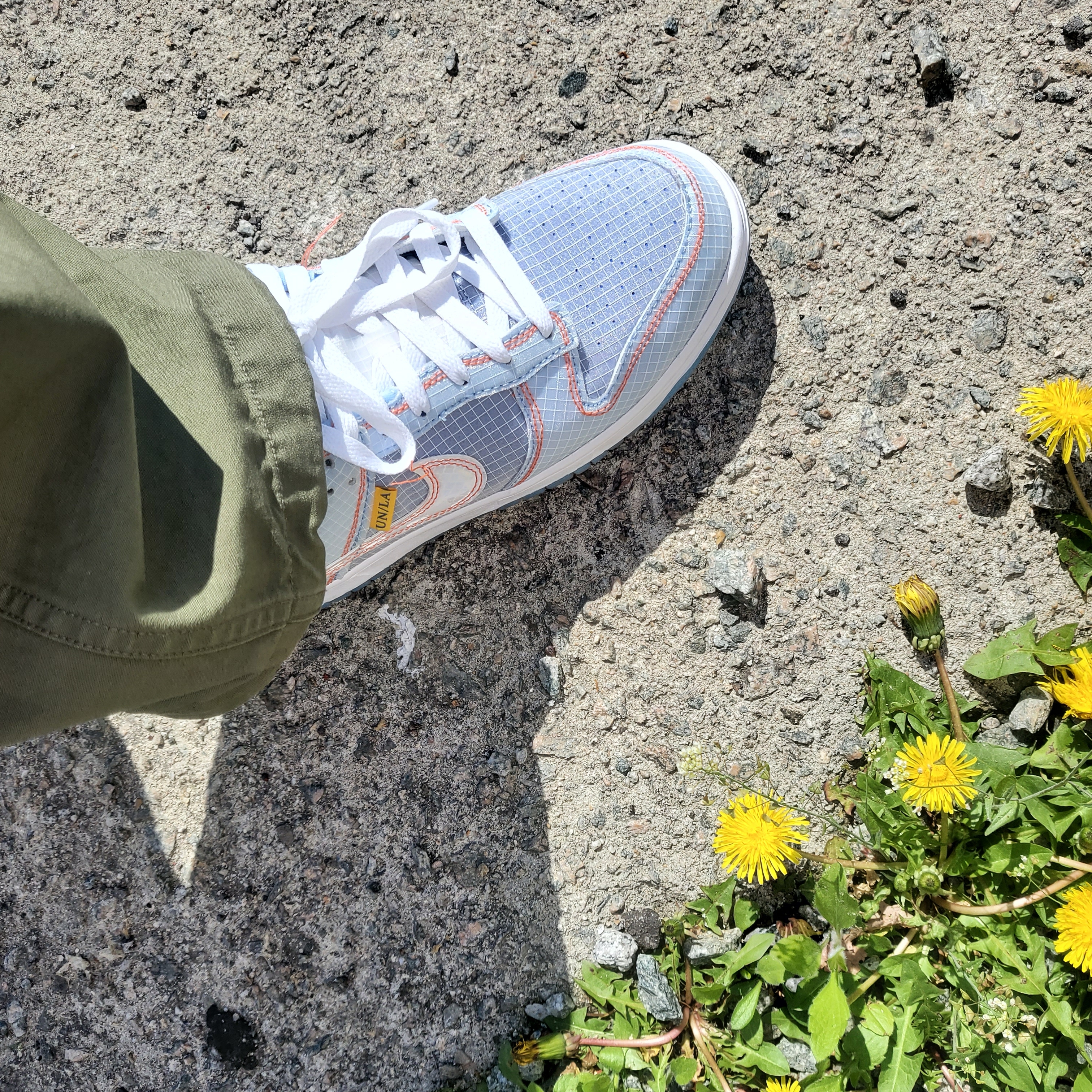 Nike x Union Dunk Low Passport Pack Argon 착용 스타일
