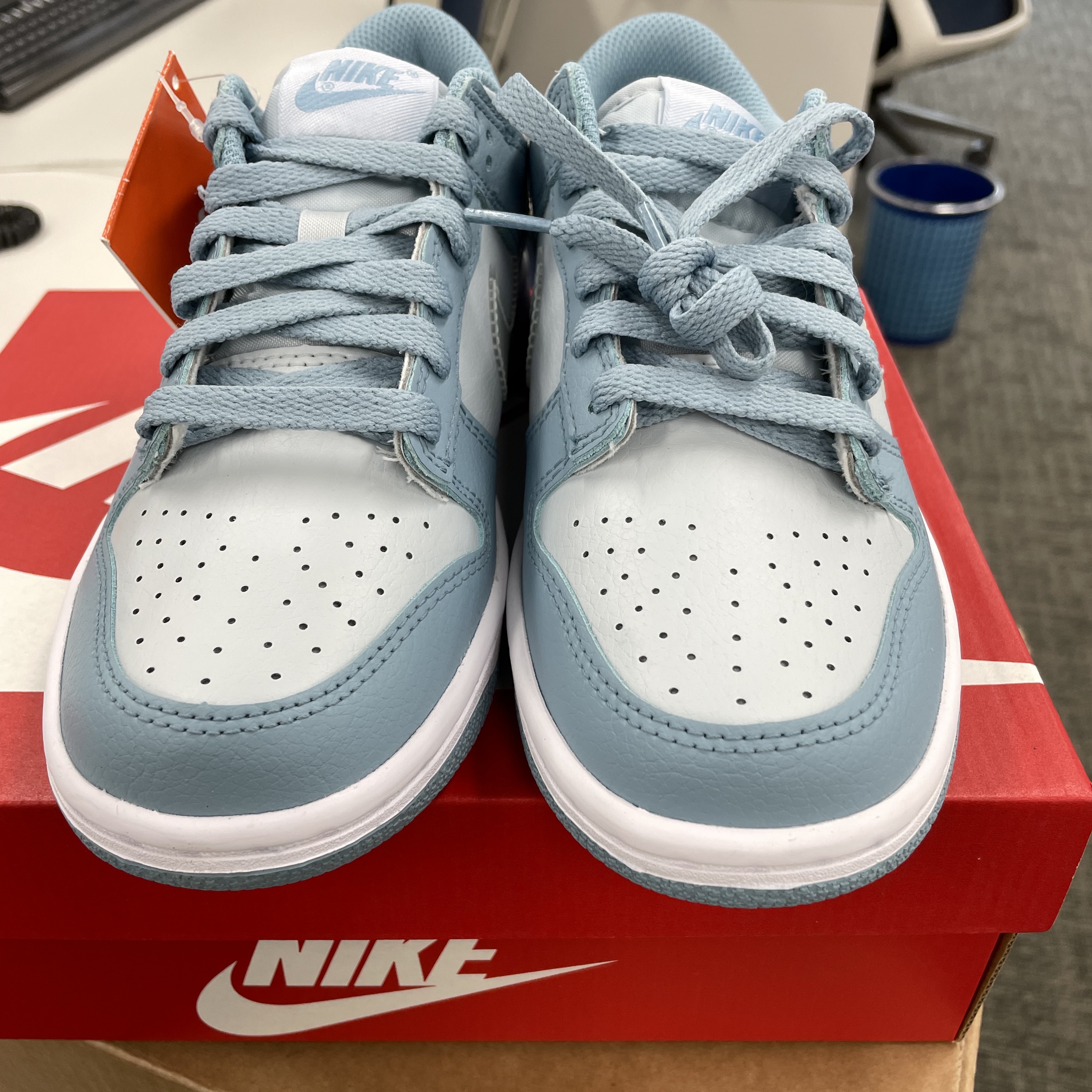 (GS) Nike Dunk Low Aura 착용 스타일 - 2