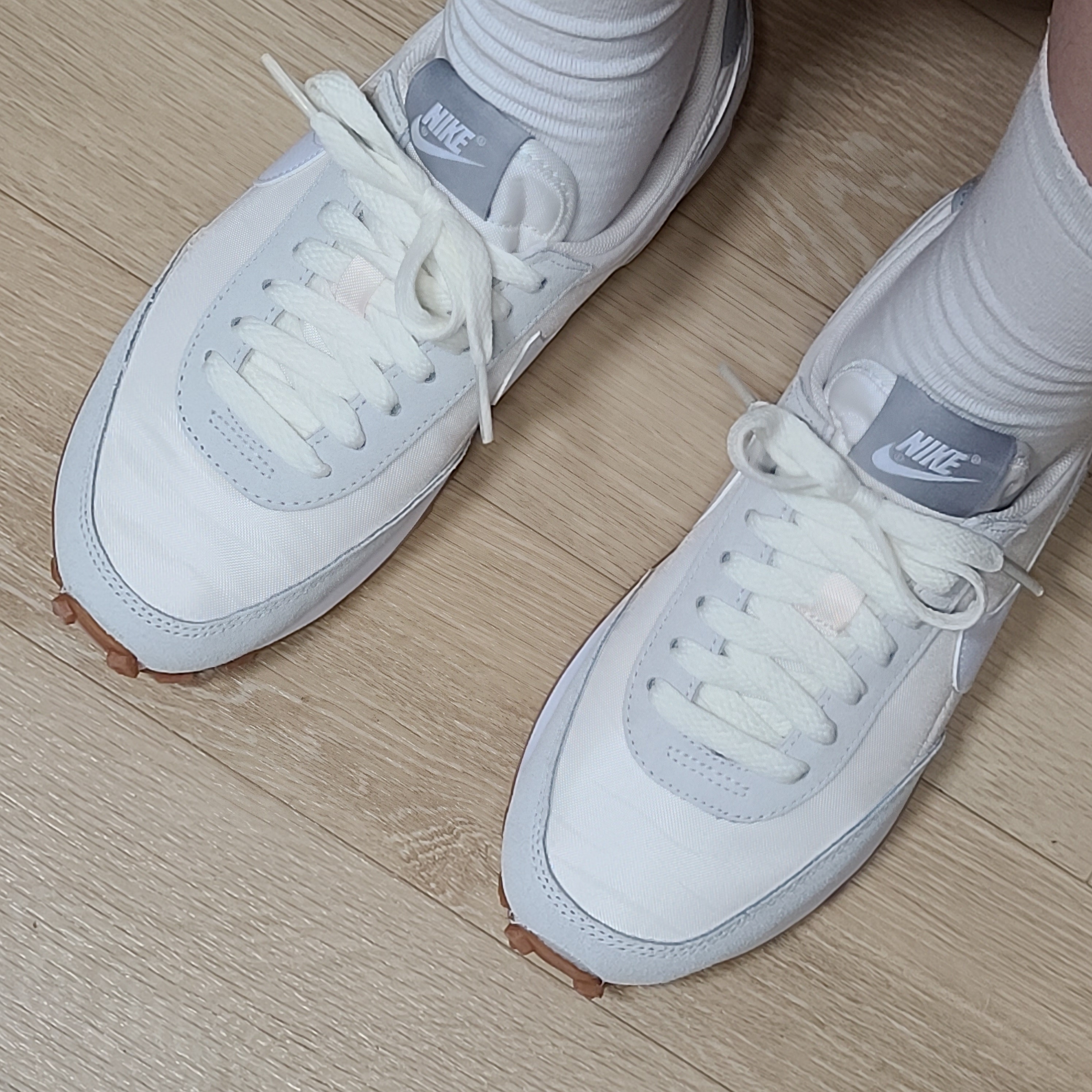 (W) Nike Daybreak Summit White 착용 스타일 - 2