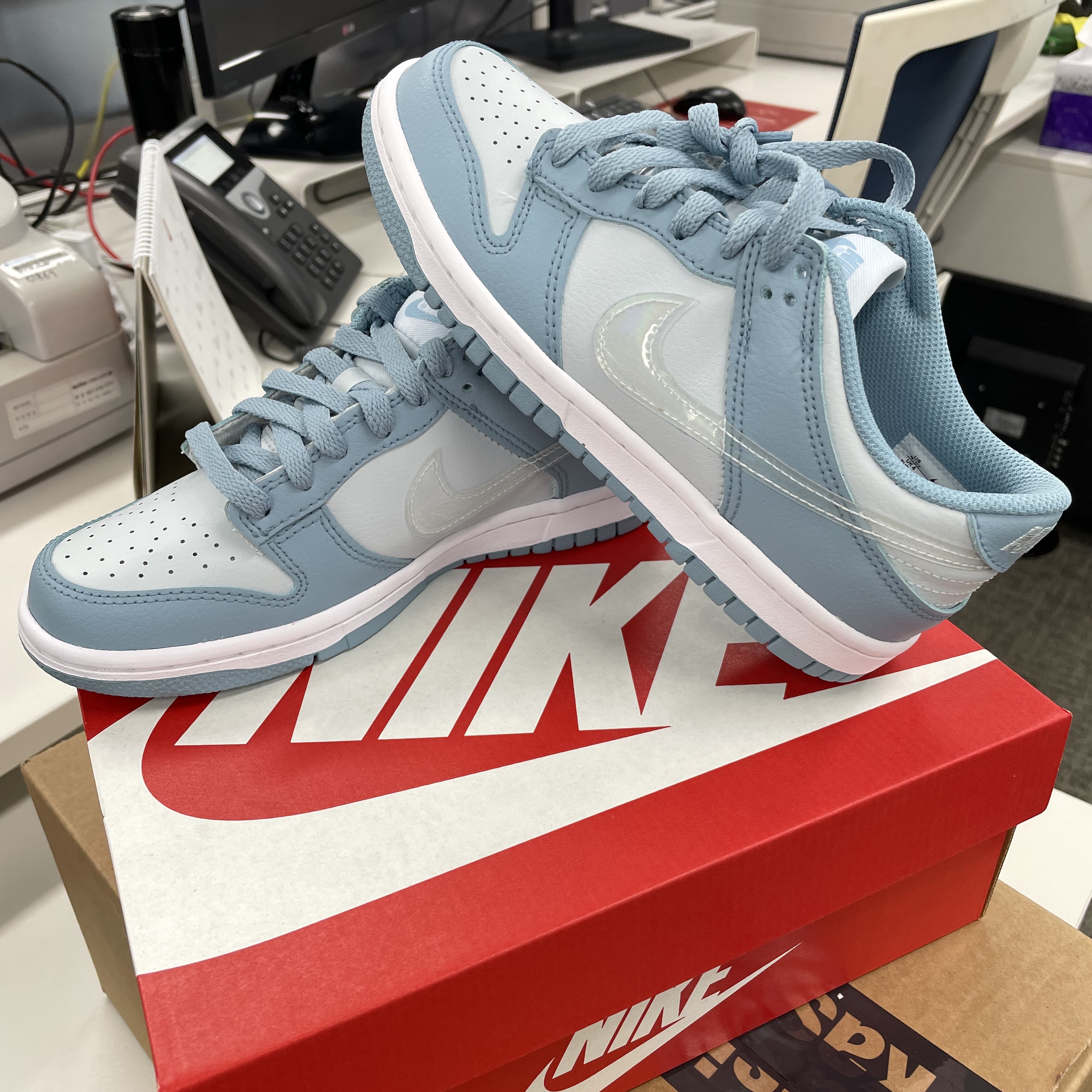 (GS) Nike Dunk Low Aura 착용 스타일 - 1