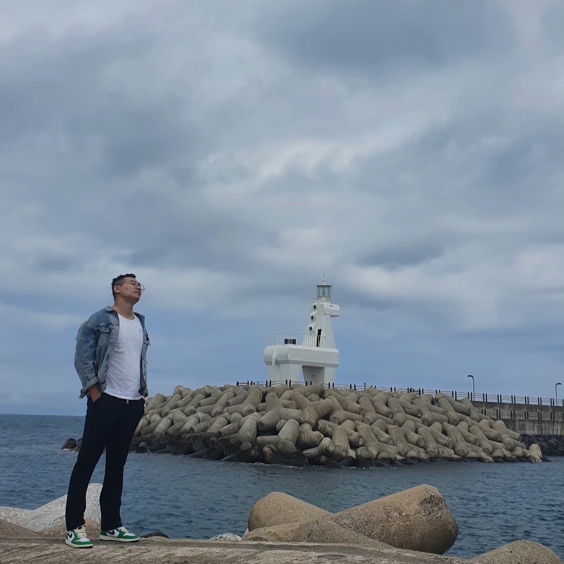 (W) Jordan 1 Retro High OG Lucky Green 착용 스타일