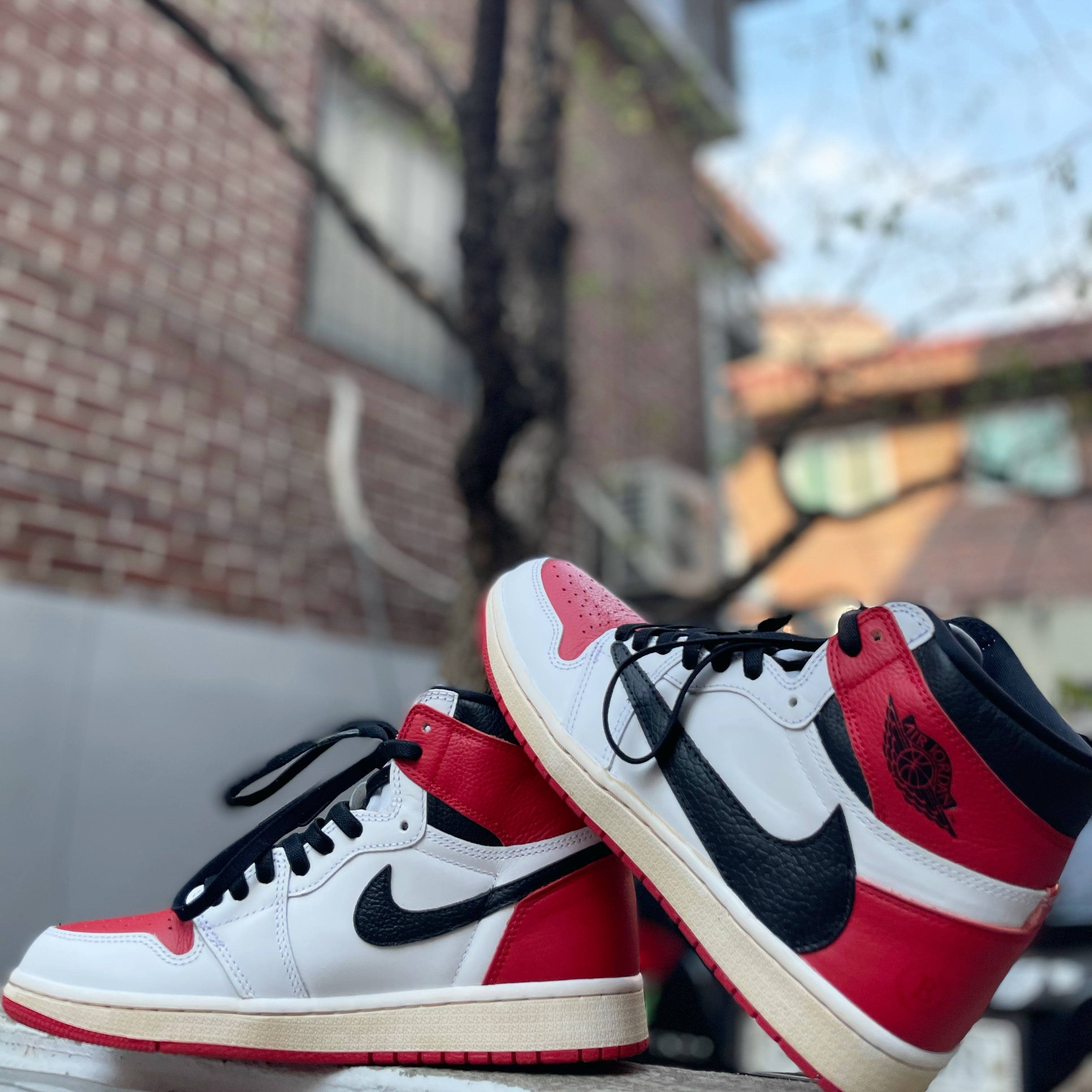 Jordan 1 Retro High OG Heritage 착용 스타일