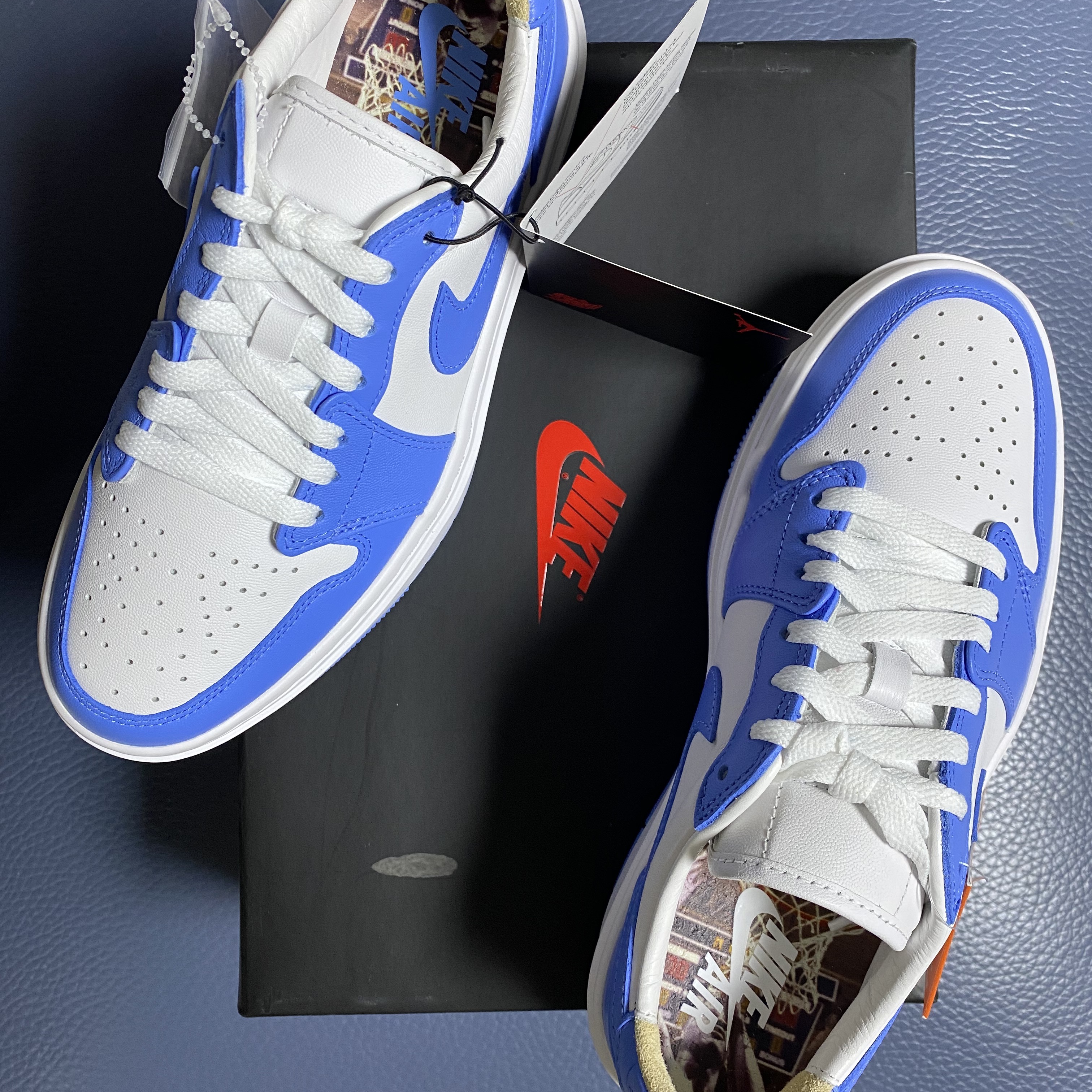 (W) Jordan 1 Elevate Low SE University Blue 착용 스타일