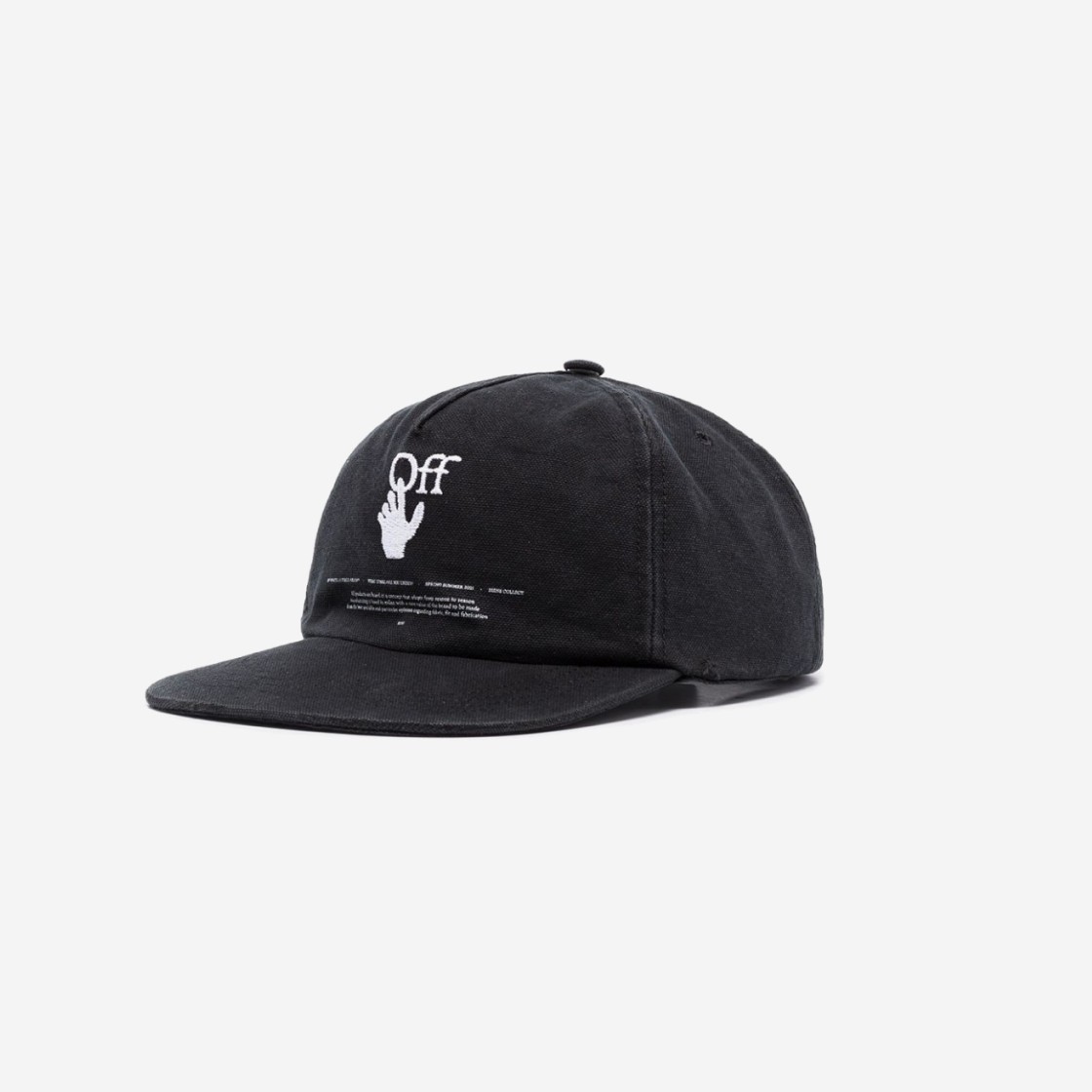 Off-White Hand Off Baseball Cap Black 상세 이미지 2