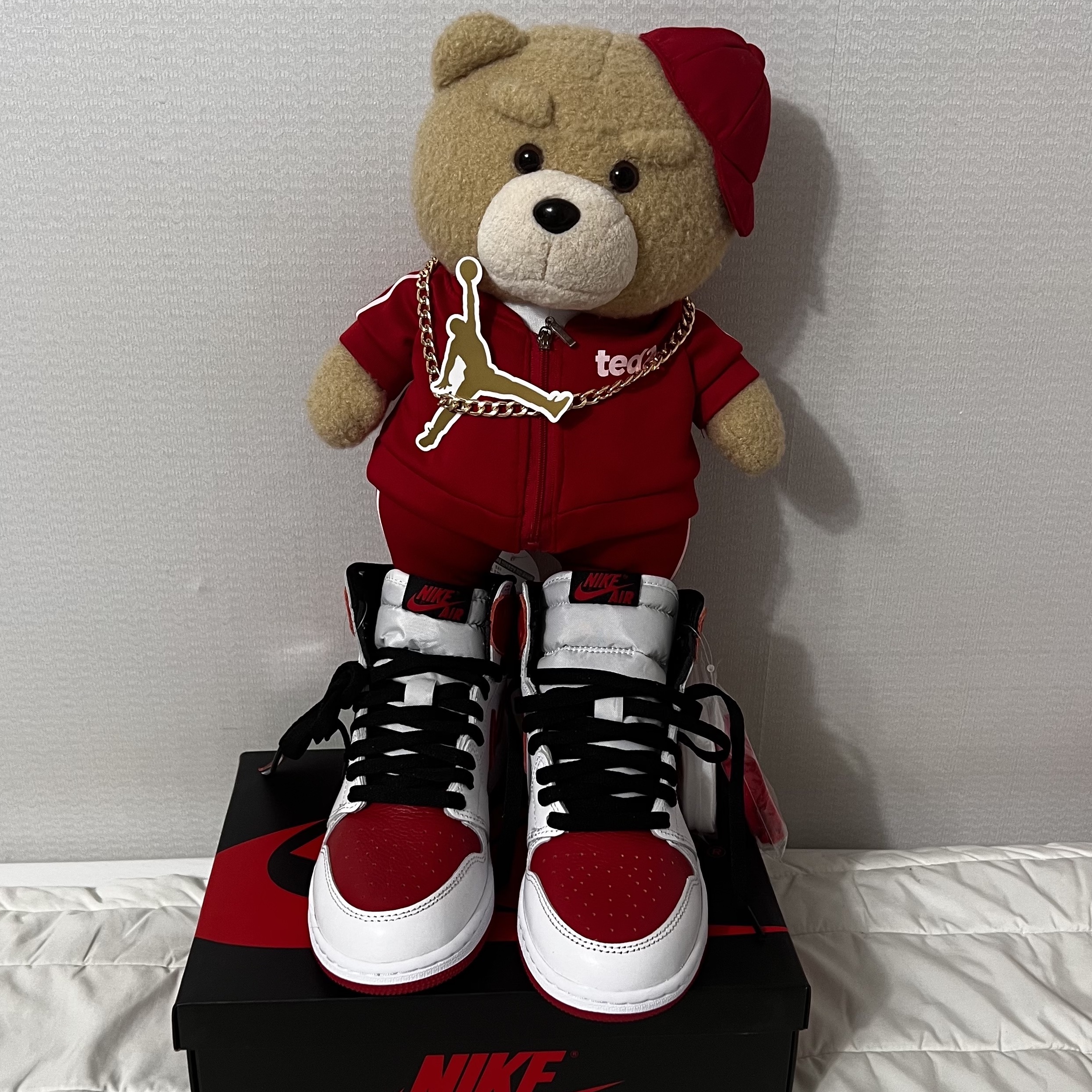 (GS) Jordan 1 Retro High OG Heritage 착용 스타일 - 2