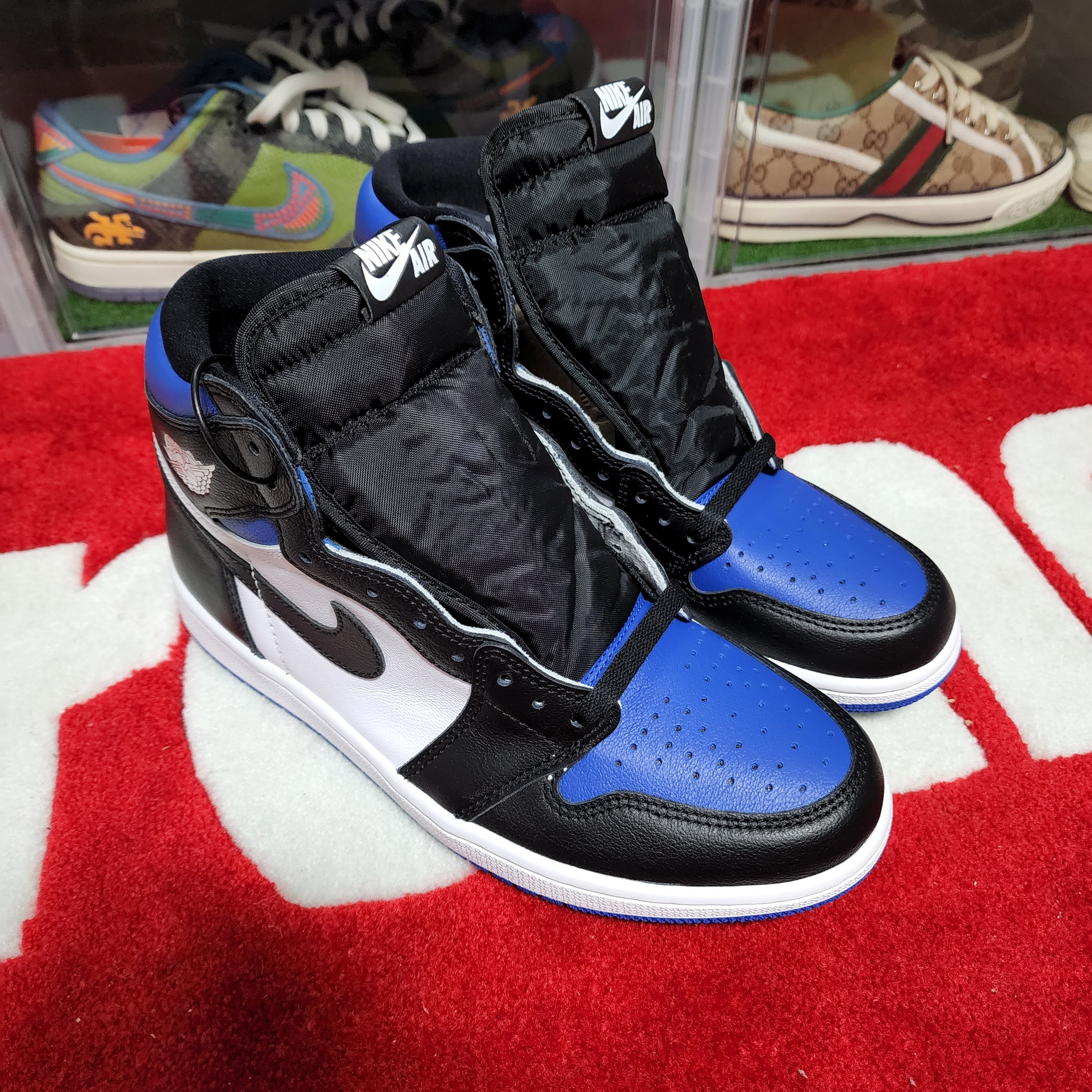 Jordan 1 Retro High OG Royal Toe 착용 스타일 - 4
