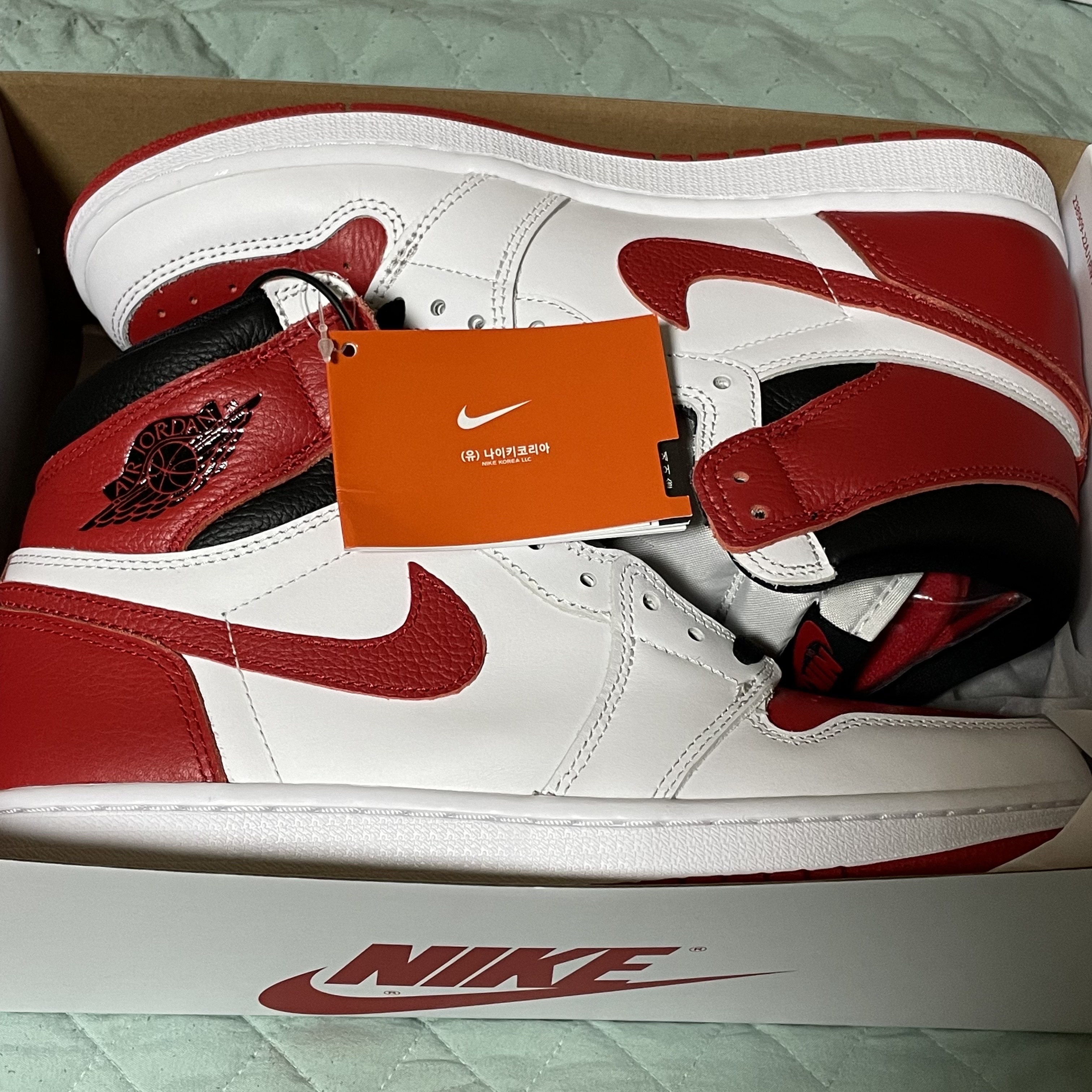 Jordan 1 Retro High OG Heritage 착용 스타일