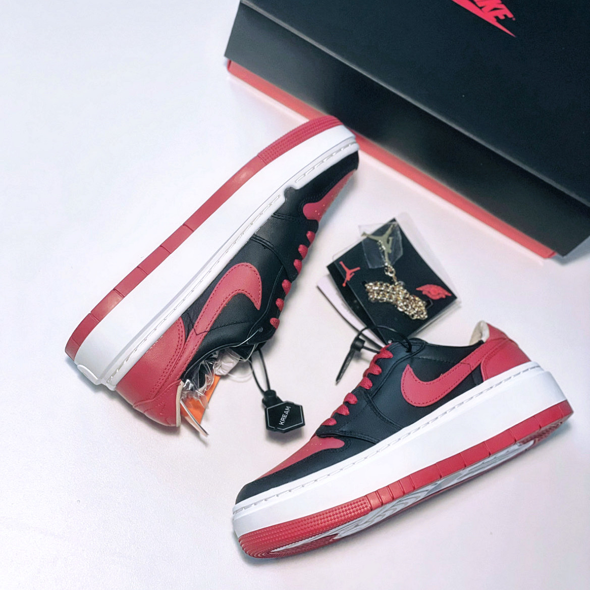 (W) Jordan 1 Elevate Low SE Bred 착용 스타일