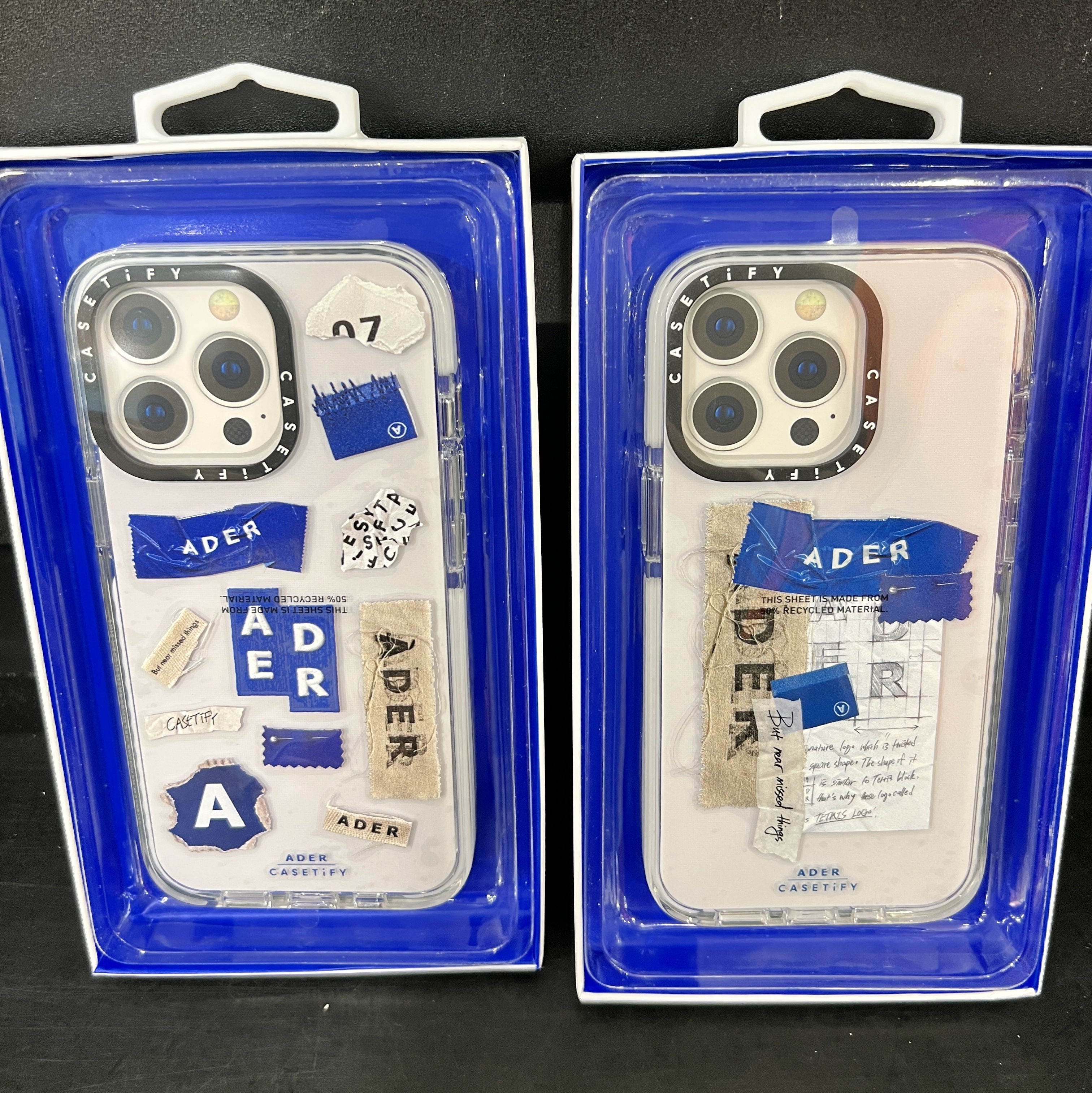 Casetify x Ader Error Ader Sticker iPhone Case, Casetify x Ader Error Sketch Impact iPhone Case 착용 스타일