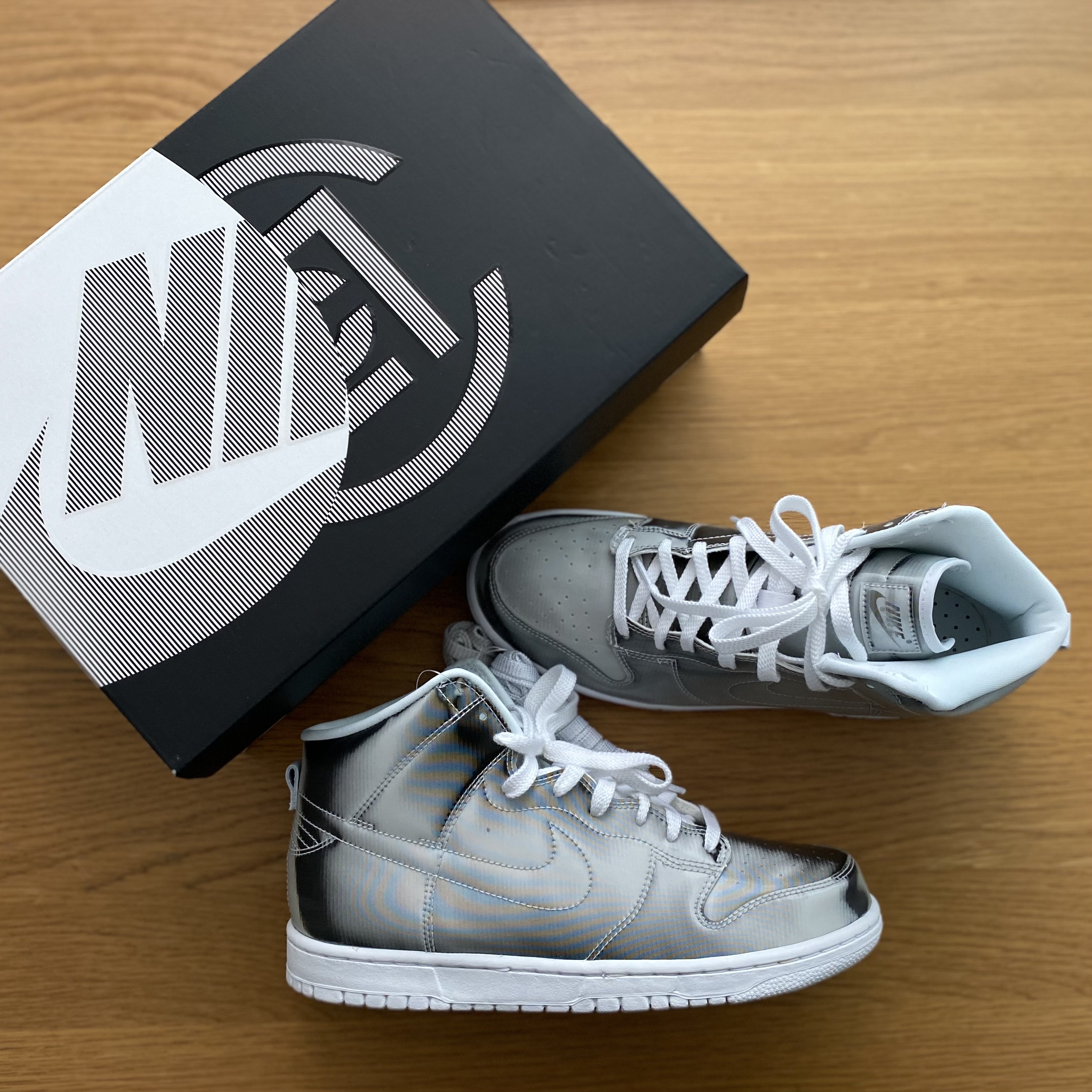 Nike x Clot Dunk High Flux 착용 스타일 - 3