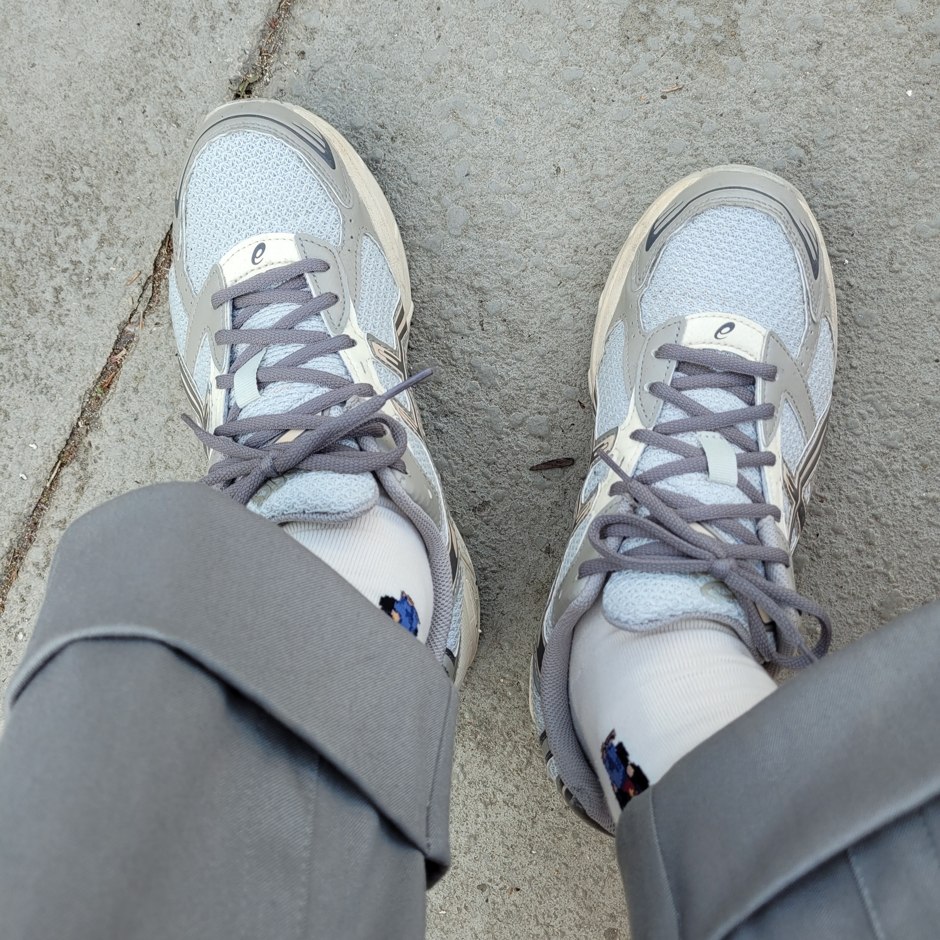 Asics x I4P Gel-1130 Glacier Grey Mink 착용 스타일