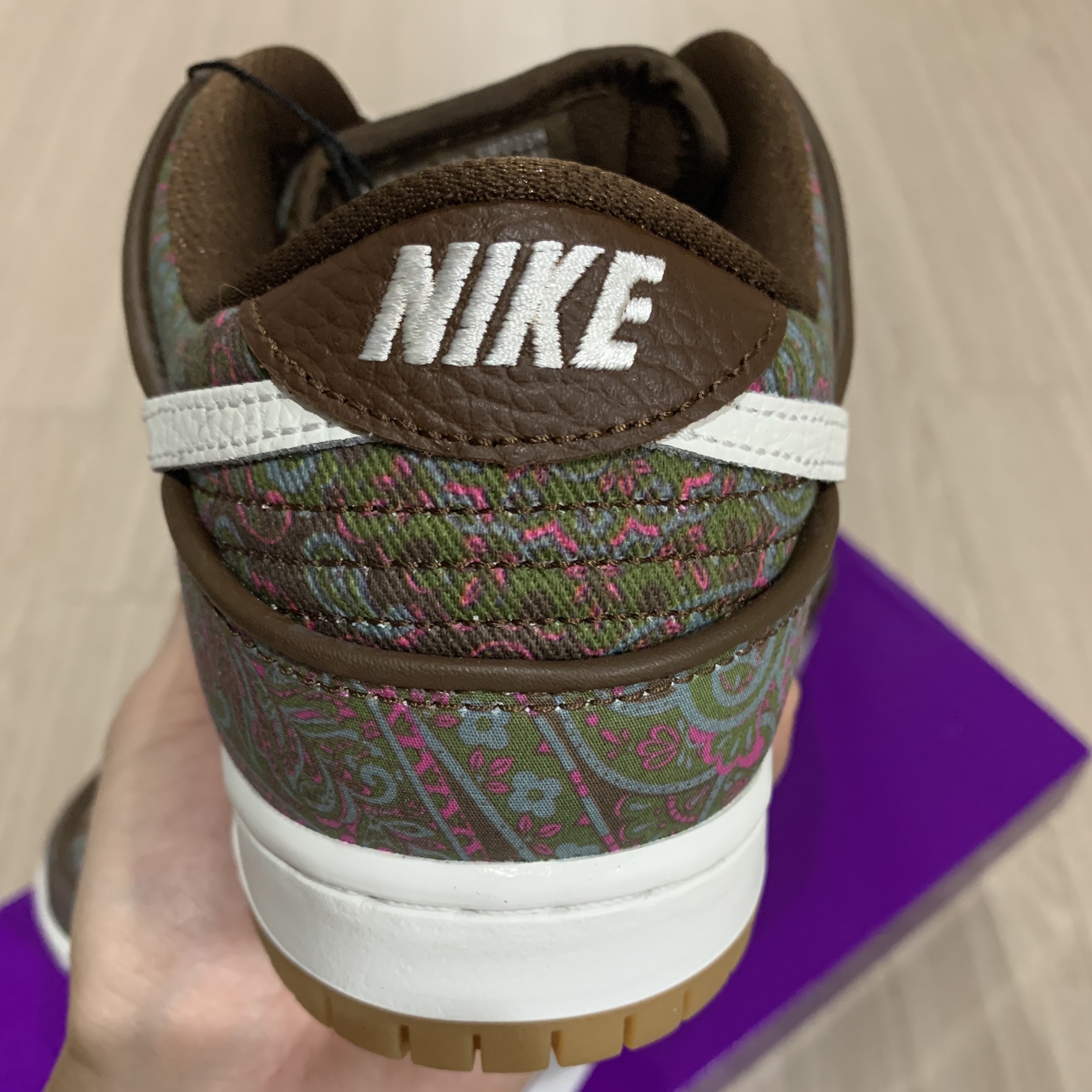 Nike SB Dunk Low Pro Premium Paisley 착용 스타일 - 3