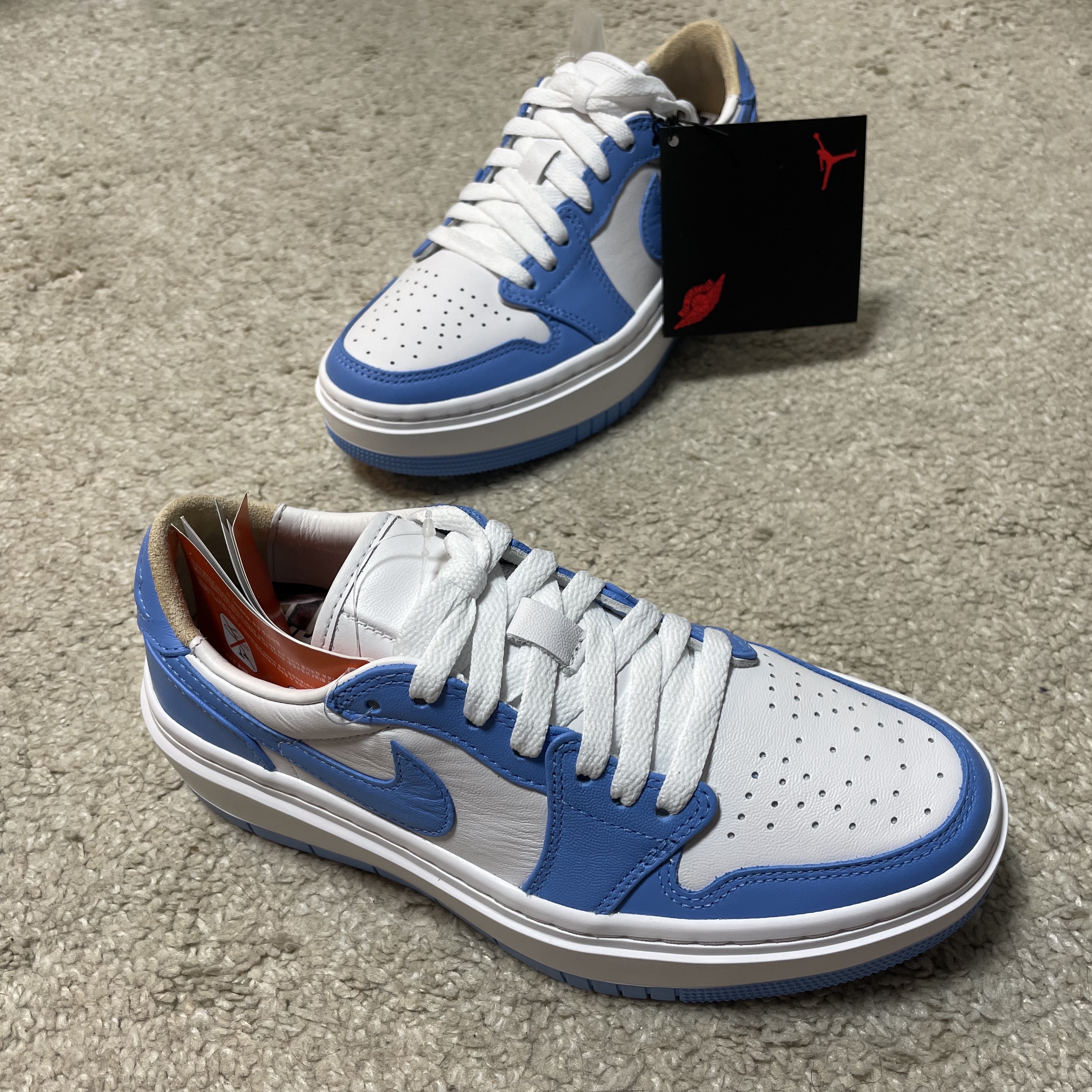 (W) Jordan 1 Elevate Low SE University Blue 착용 스타일