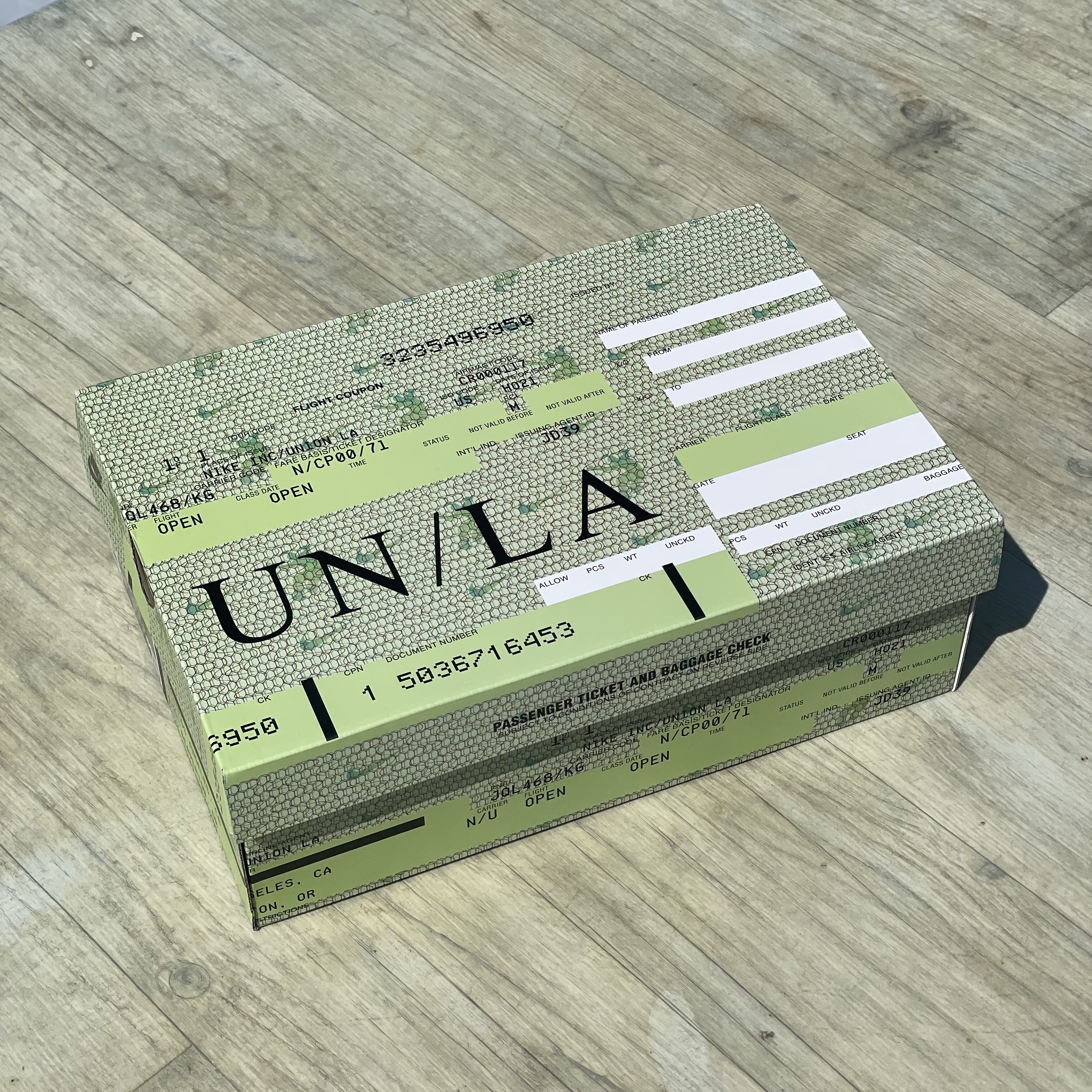 Nike x Union Dunk Low Passport Pack Argon 착용 스타일 - 4