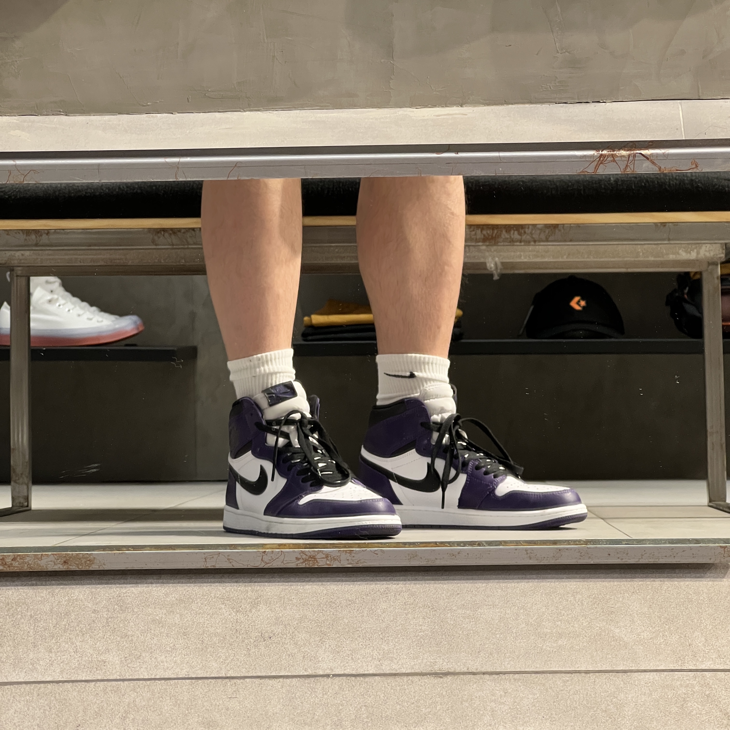 Jordan 1 Retro High OG Court Purple 2020 착용 스타일