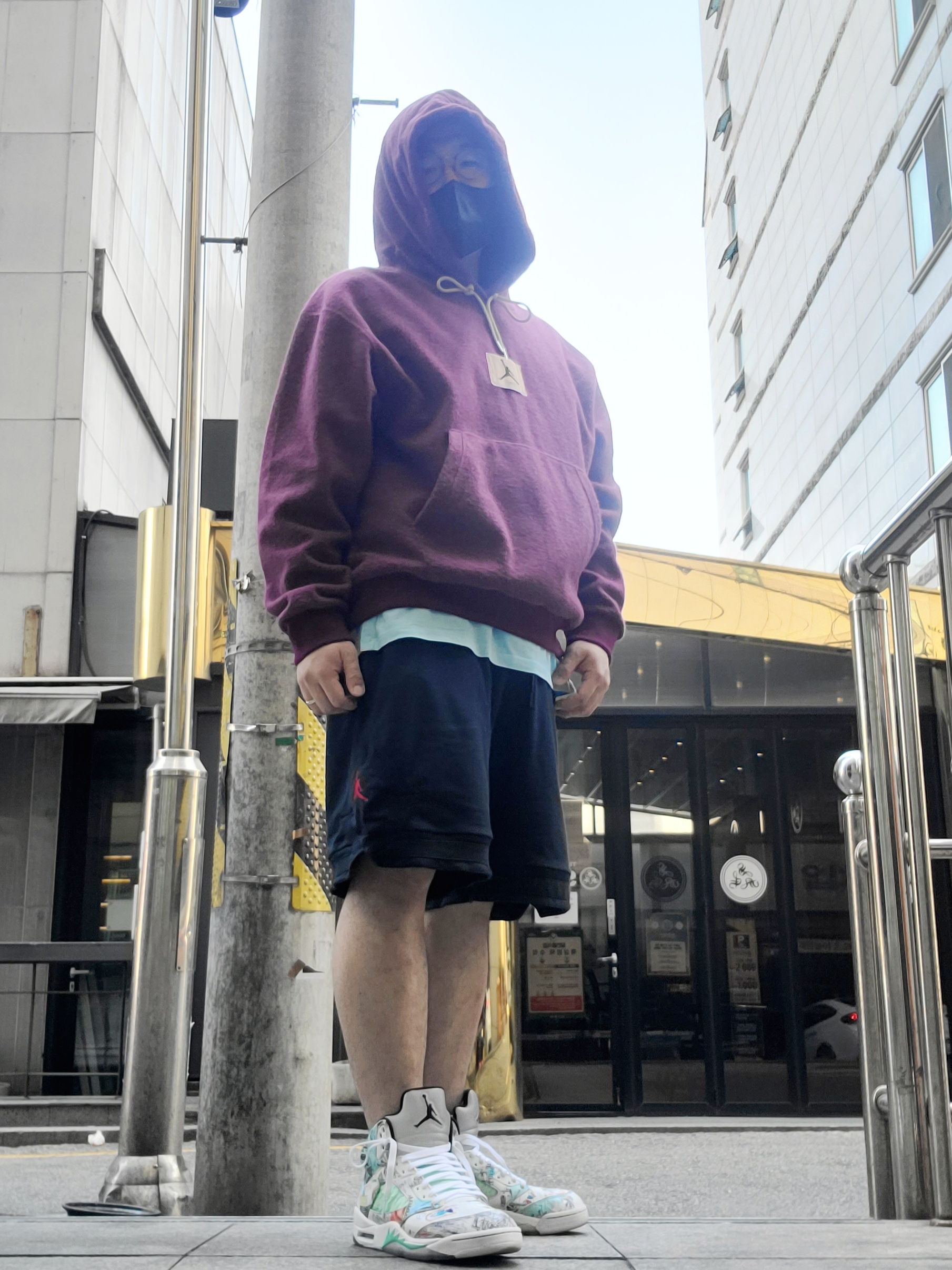 Jordan 5 Retro Wings 착용 스타일 - 3