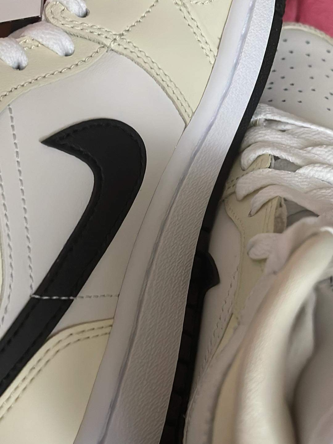 (W) Jordan 1 Mid Coconut Milk 착용 스타일